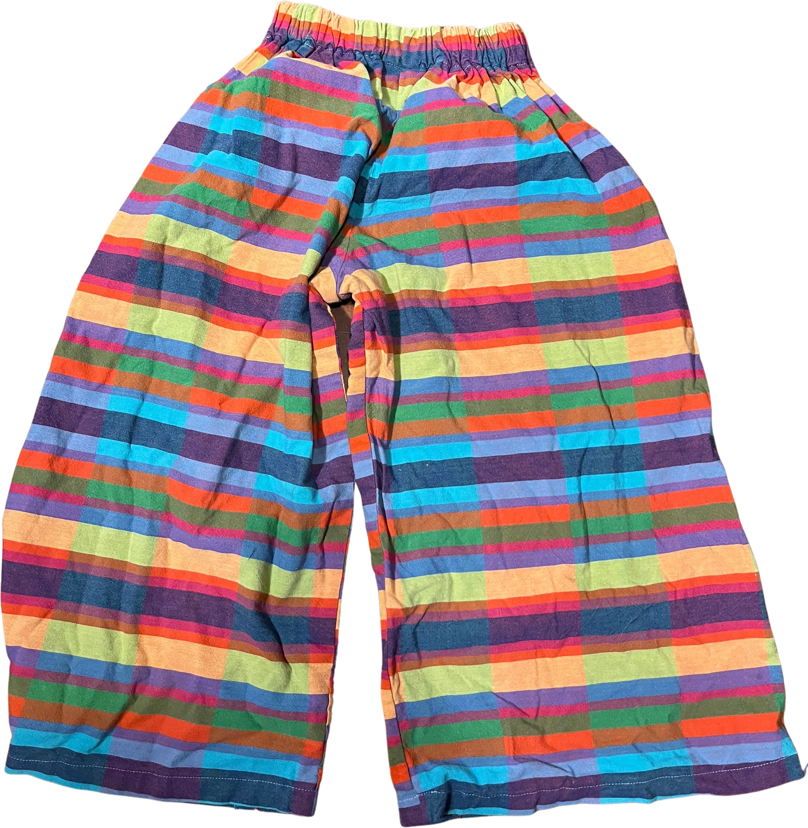 70s/80s Madras Plaid Culottes