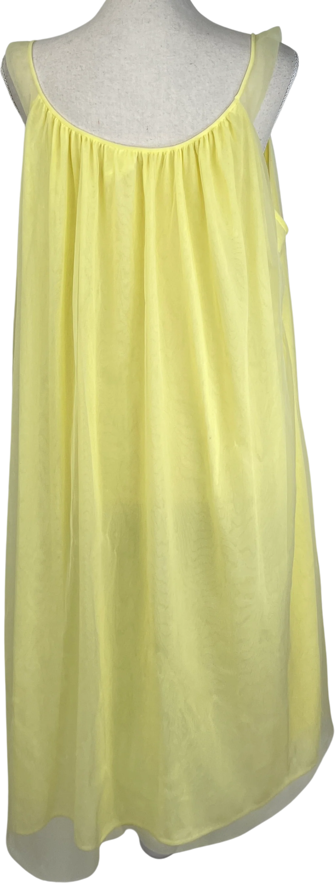 70s/80s Mod Night Gown Lingerie Plus Size Negligee - Image 2