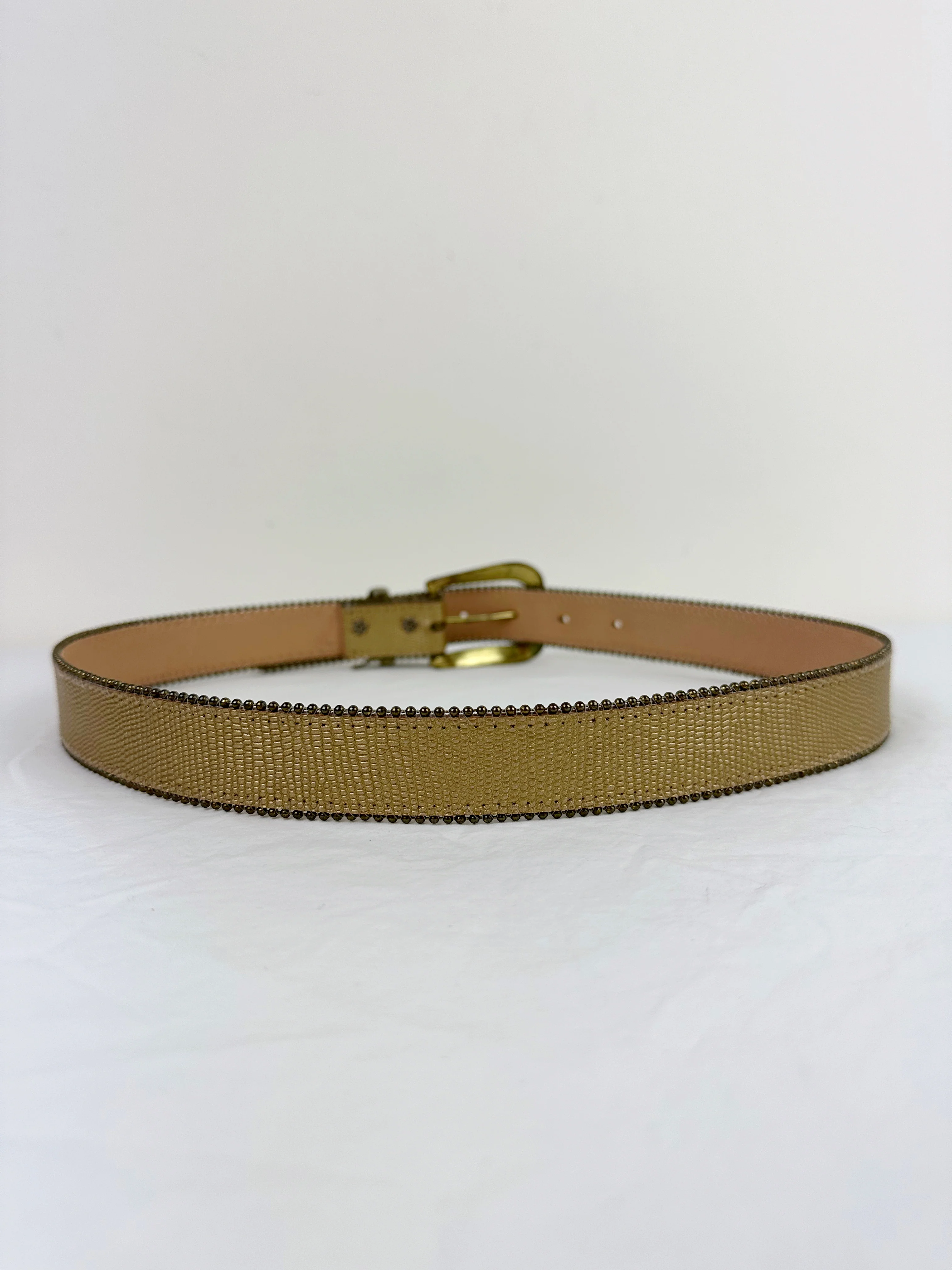 70s/80s Motion East Vintage Gold Belt By Motion East - Image 2