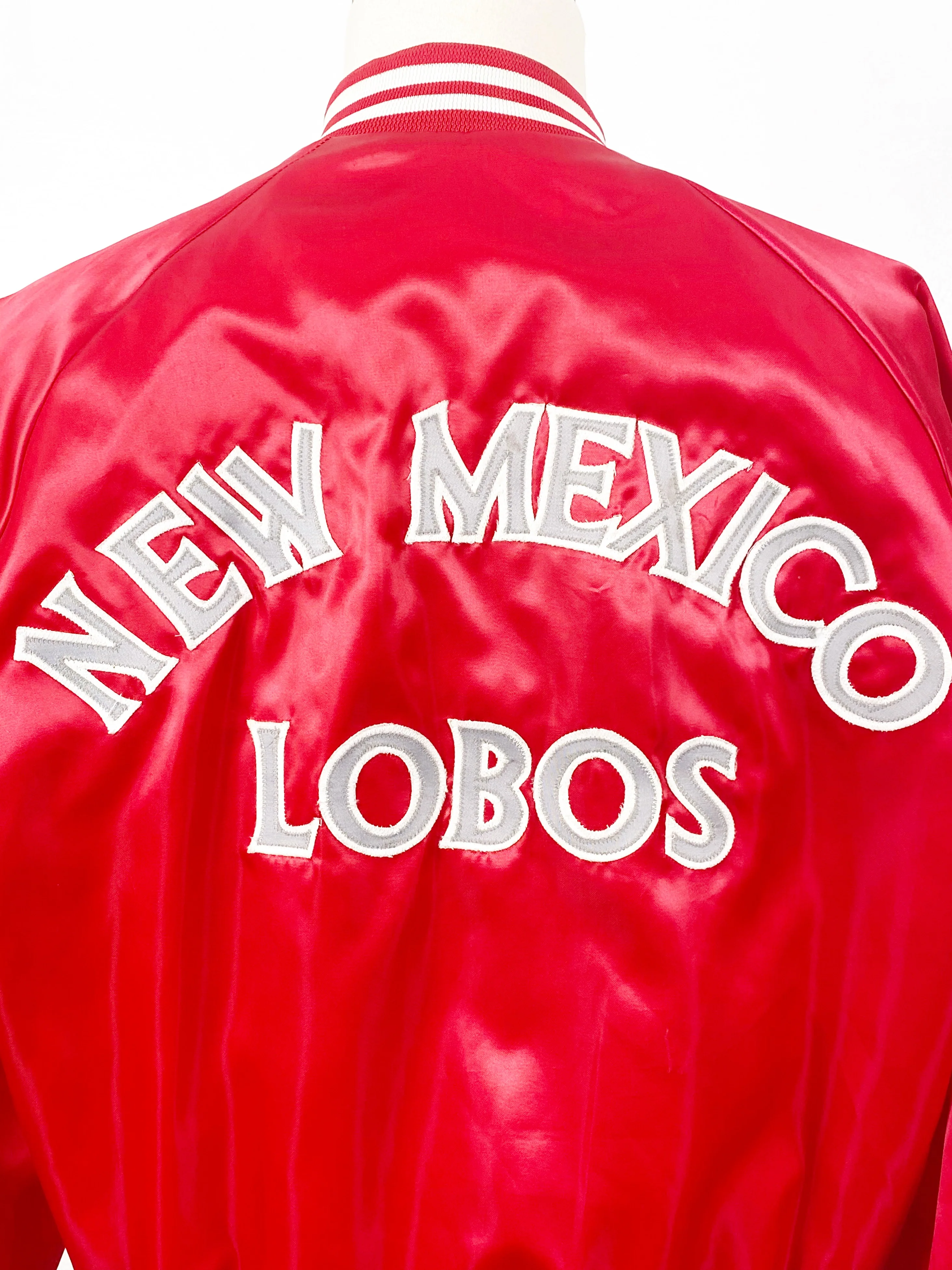 70s/80s New Mexico Lobos Jacket By Chalkline - Image 5