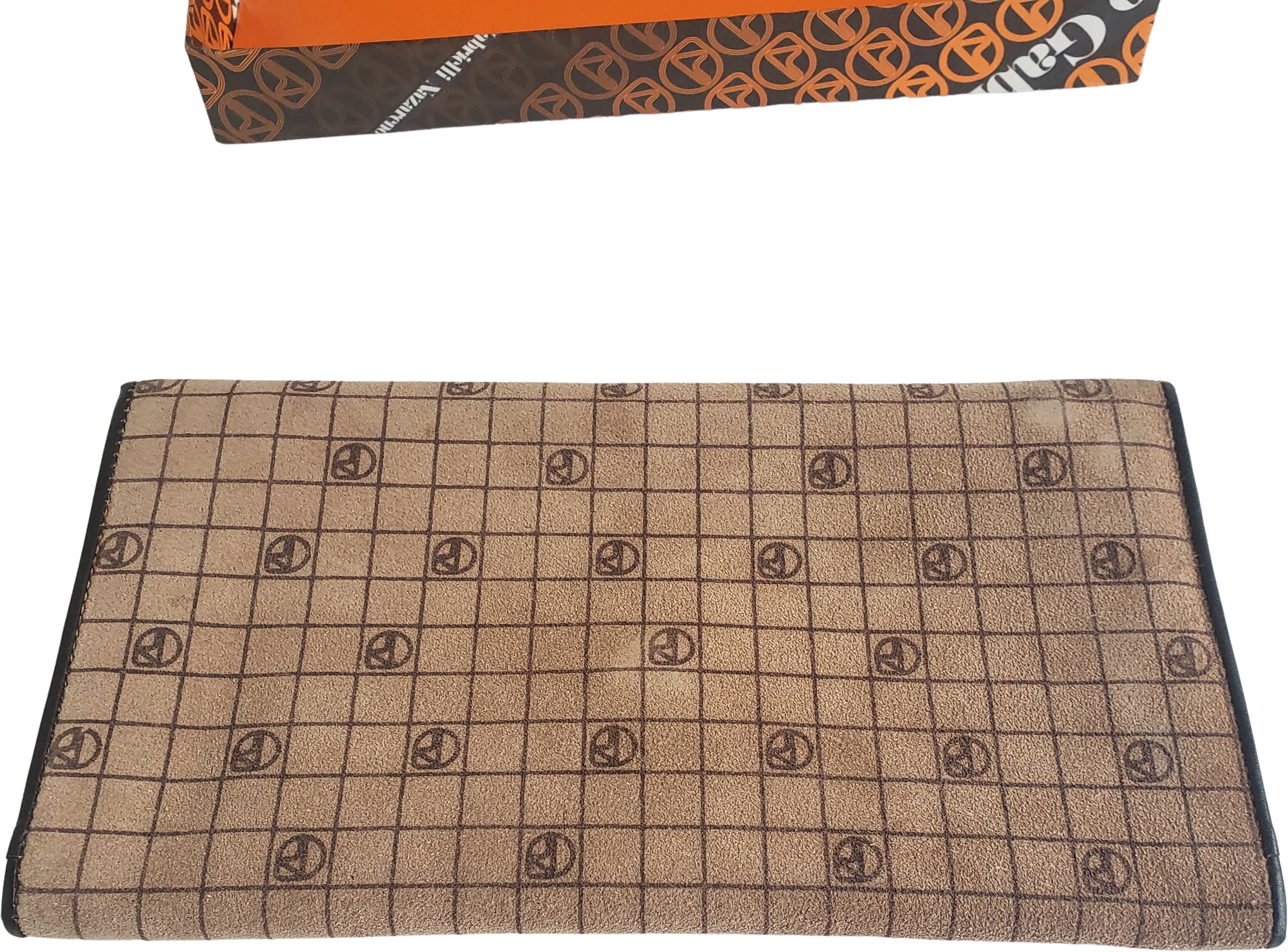70s/80s Pochette Envelope Style Italian Leather Wallet By Nazareno Gabrielli - Image 2