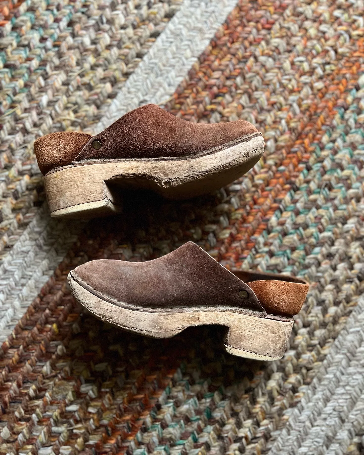 70s/80s Rad Handmade Clogs Womens Size 7.5/8 - Image 6