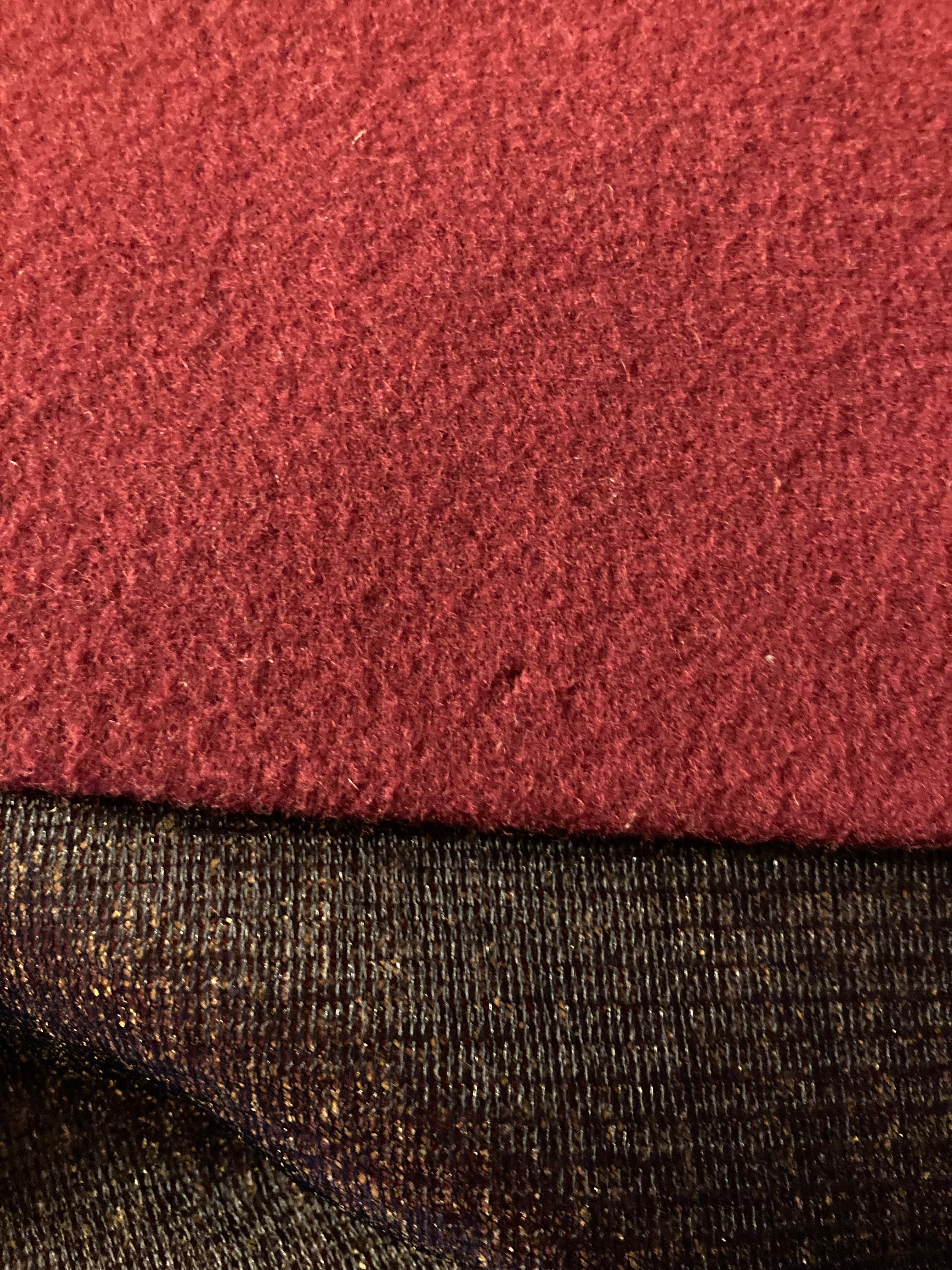70s/80s Timeless Burgundy Wool Coat By Bromleigh - Image 14