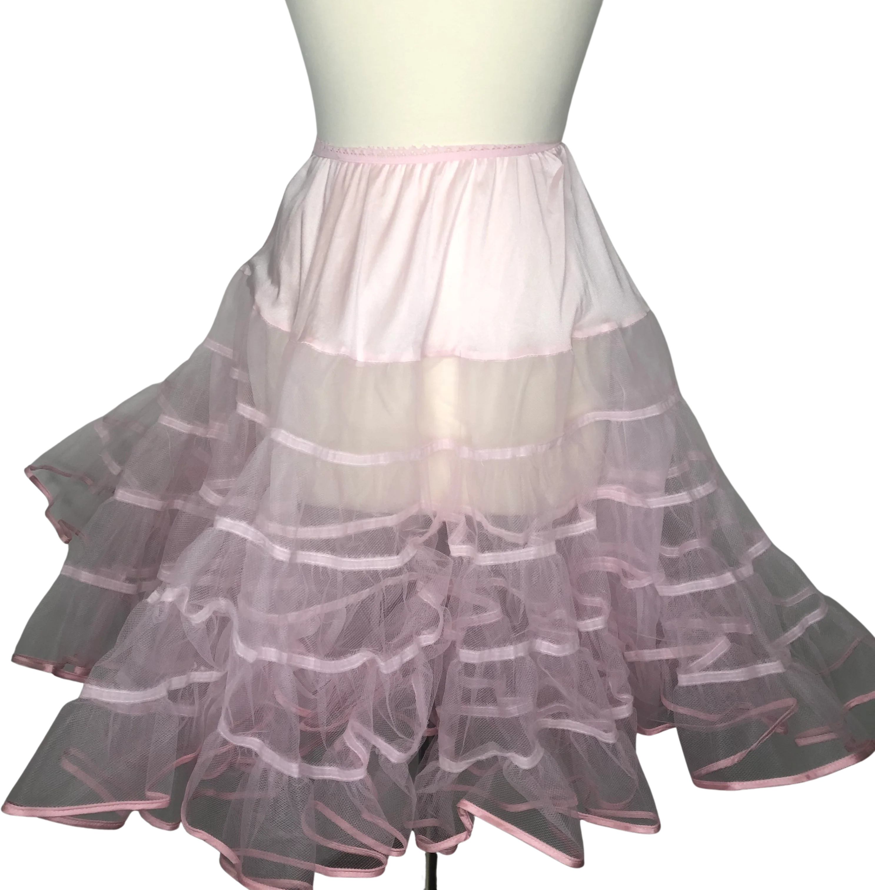 70s/80s Tulle Petticoat Crinoline Skirt By Malco Modes