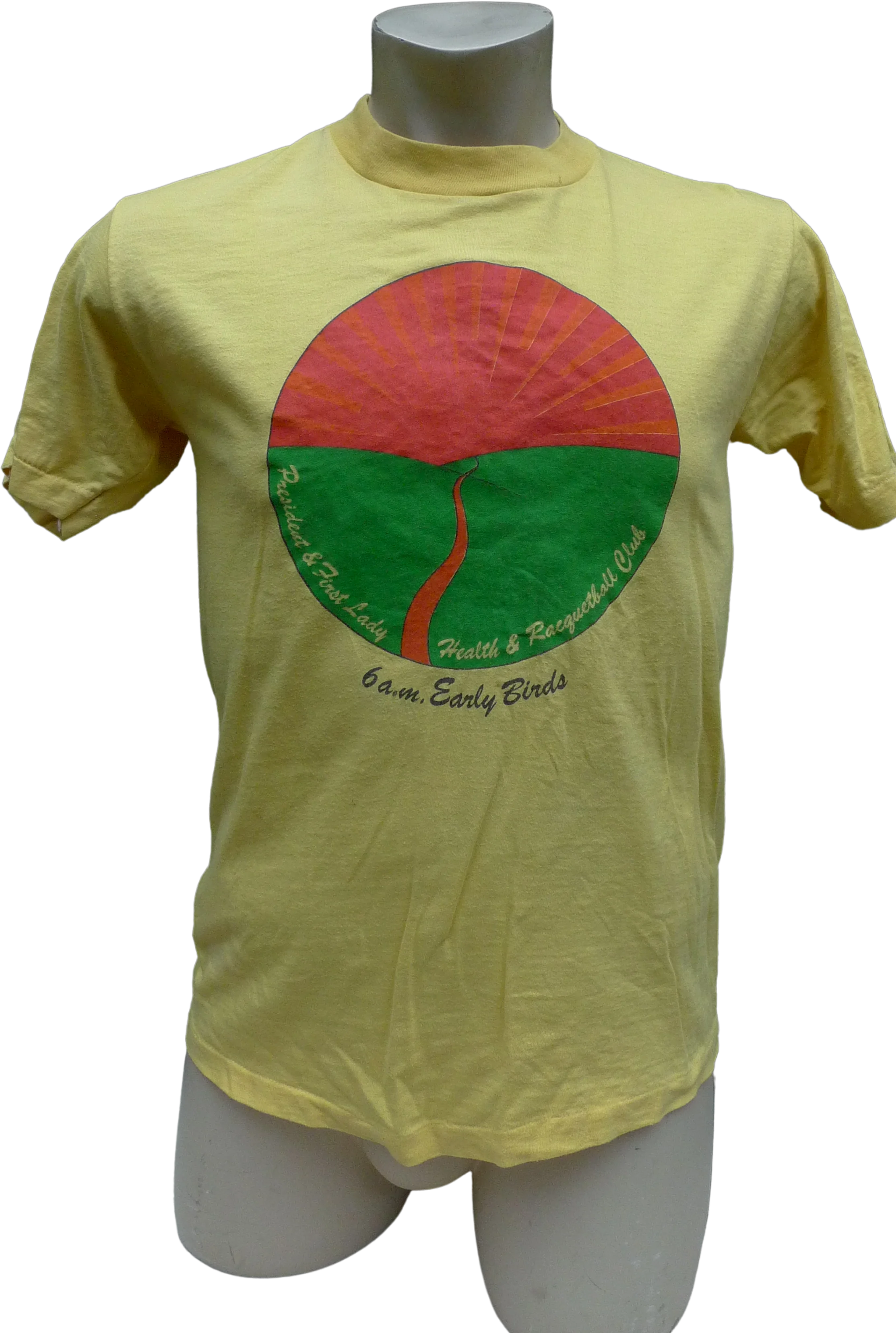 70s/80s Unisex 38 * Presidents And First Lady Health Club By Gulf Coast Sportswear
