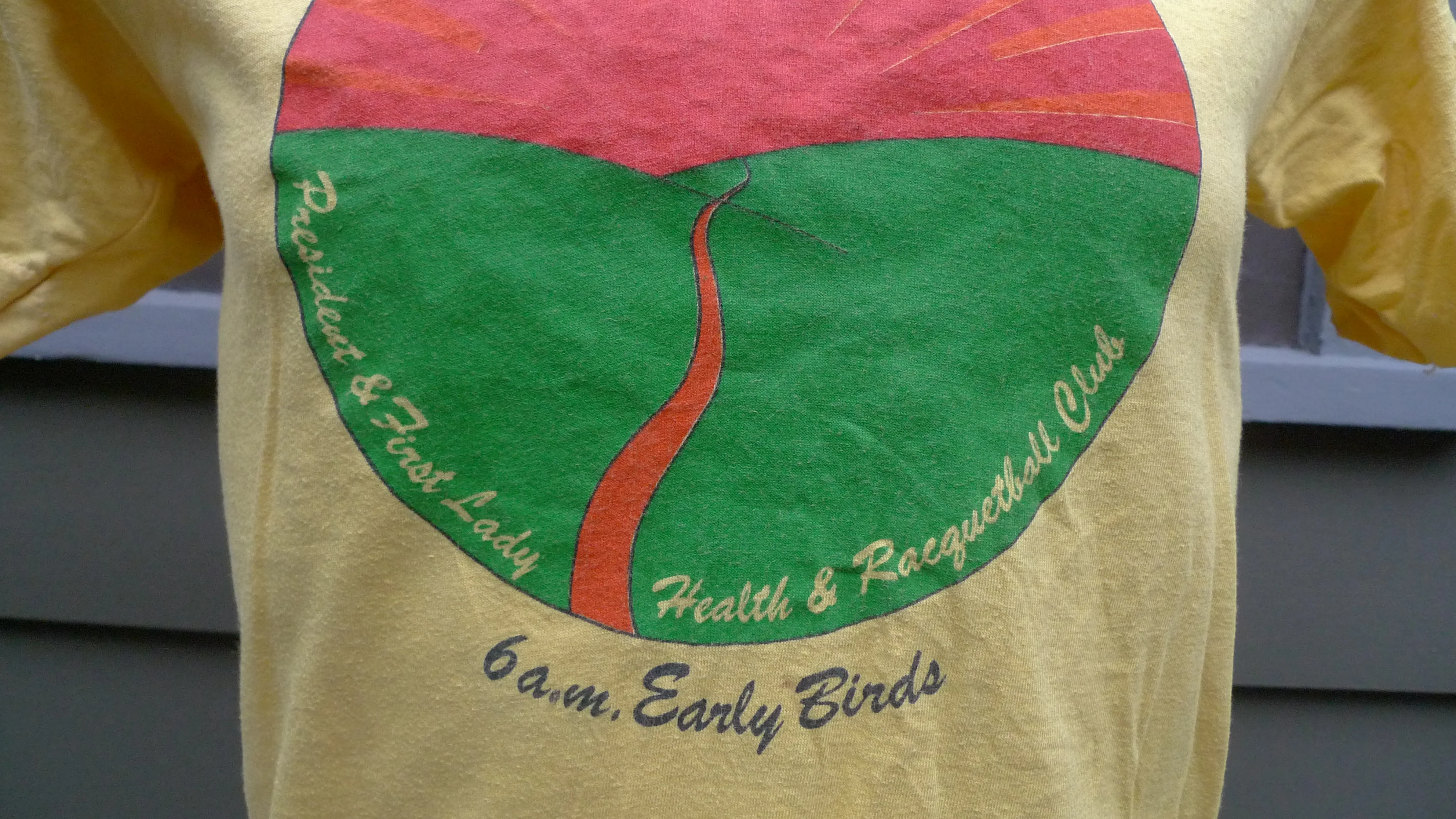 70s/80s Unisex 38 * Presidents And First Lady Health Club By Gulf Coast Sportswear - Image 3