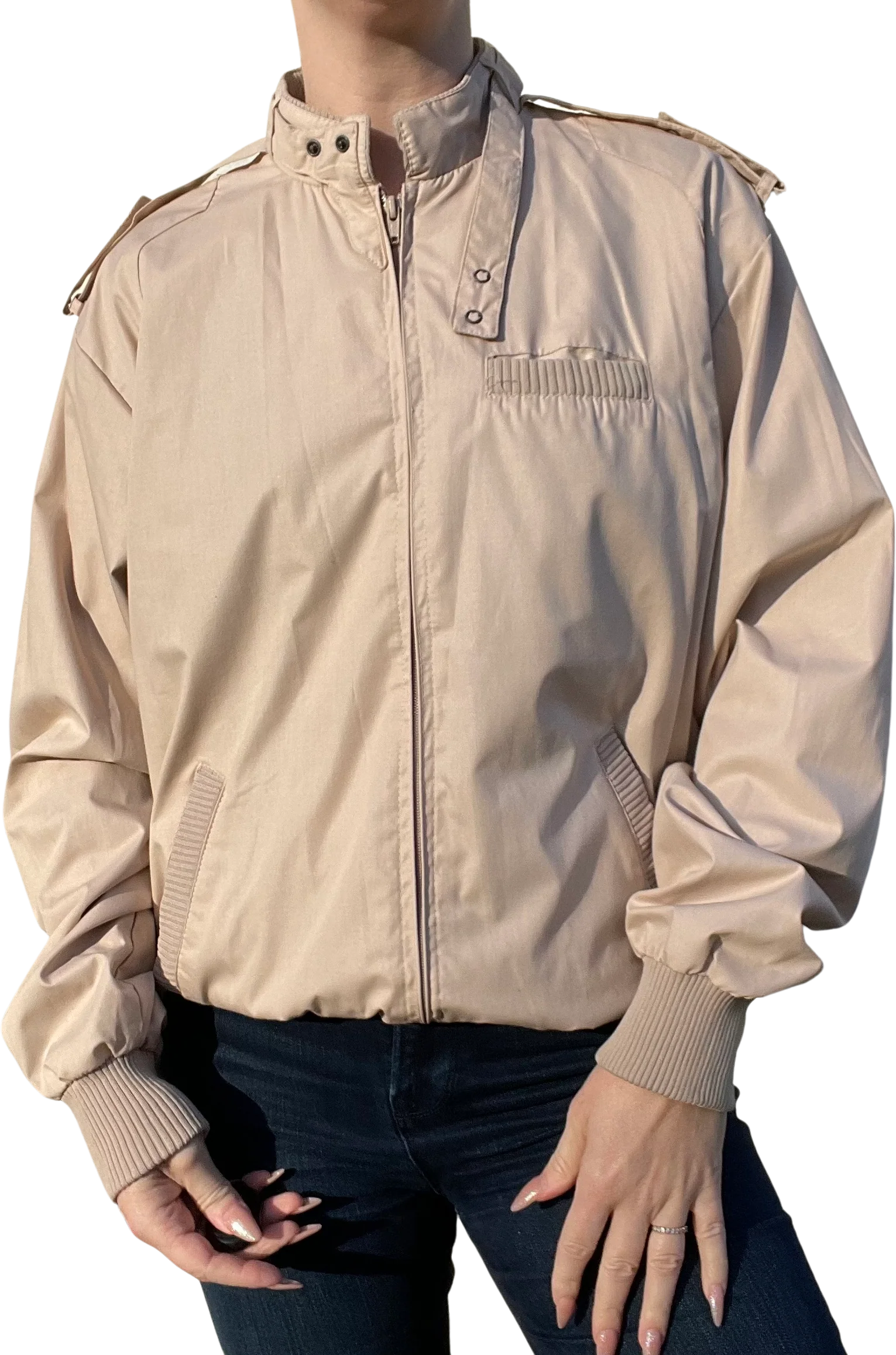 70s/80s Vintage Deadstock Zip Up Jacket | Campus Esprit By Campus Esprit