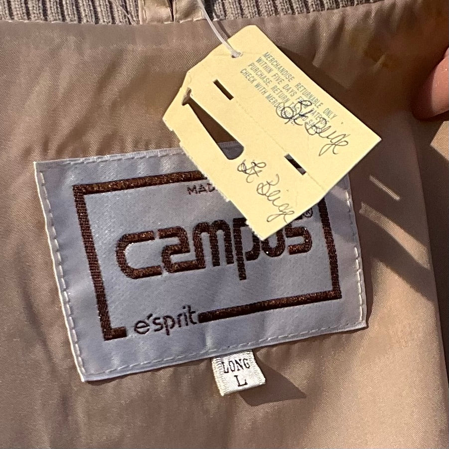 70s/80s Vintage Deadstock Zip Up Jacket | Campus Esprit By Campus Esprit - Image 10