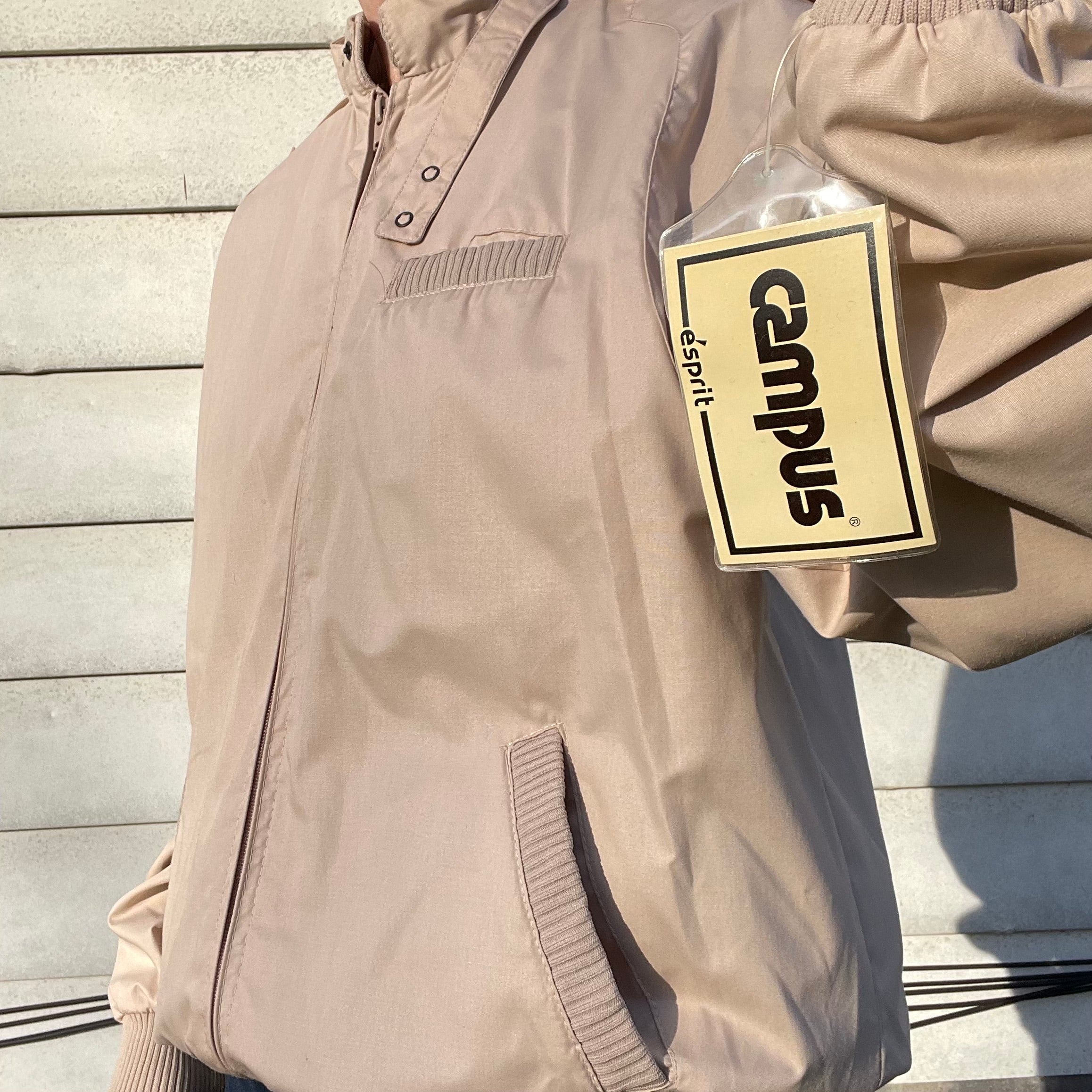 70s/80s Vintage Deadstock Zip Up Jacket | Campus Esprit By Campus Esprit - Image 7