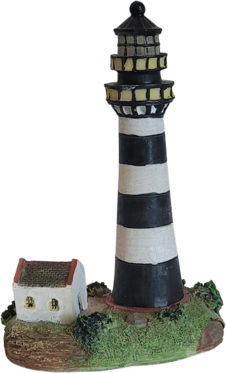 70s/80s Vintage Lighthouse Figurine Cape Canaveral Fl - Image 2
