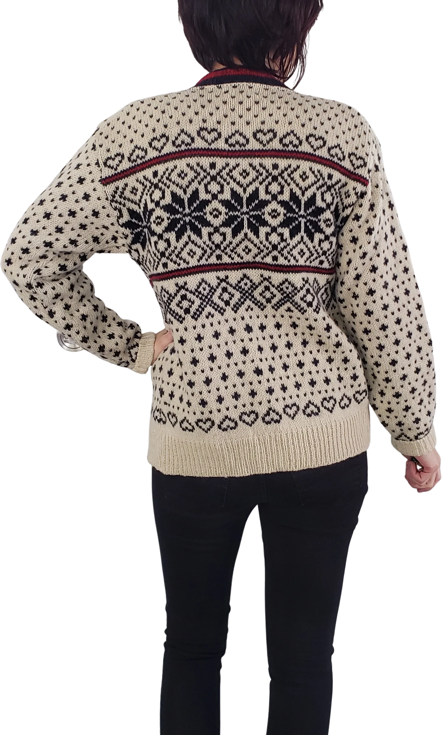 70s/80s Wool Cardigan By L.L. Bean - Image 2