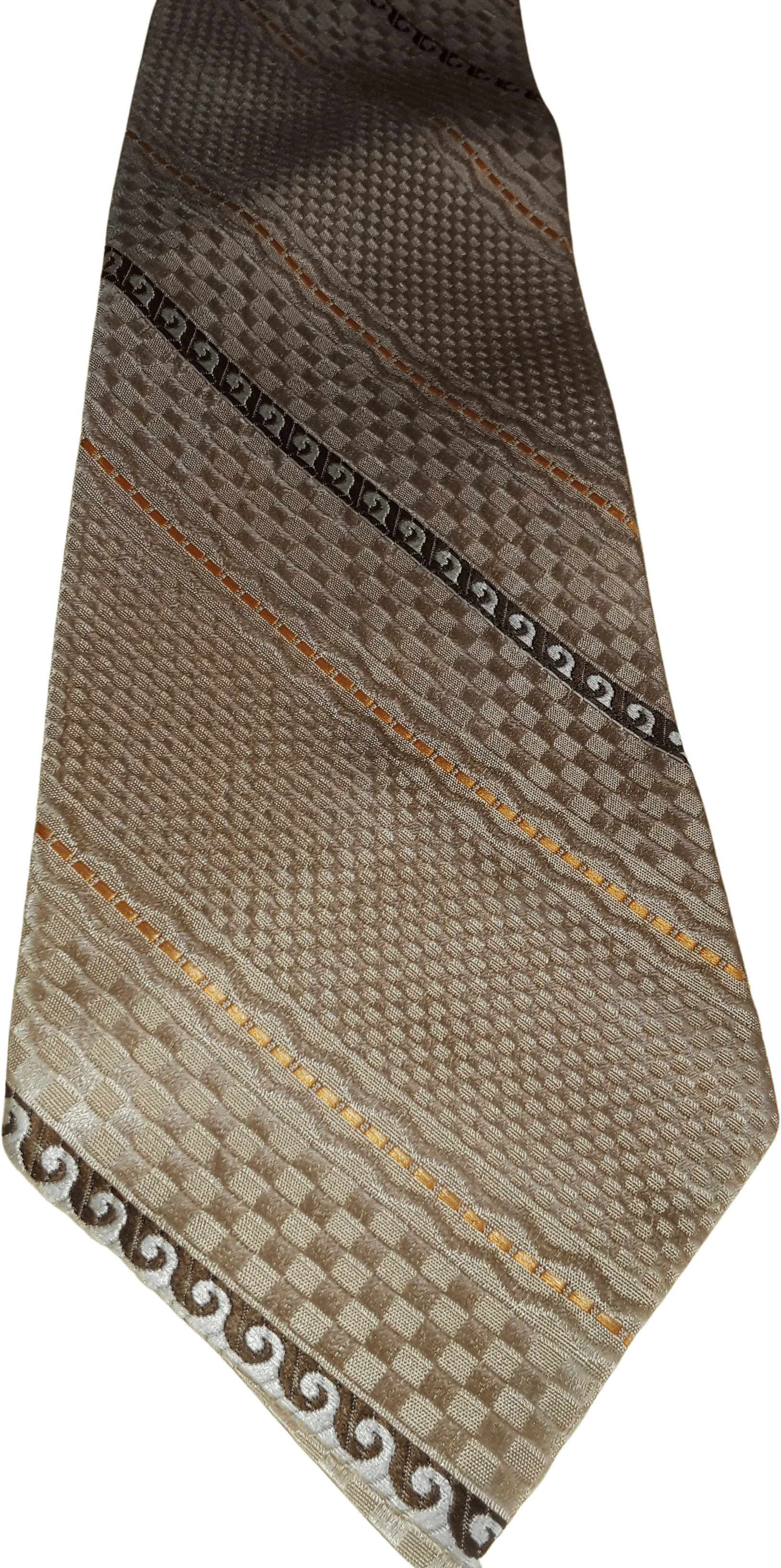 70's Wave Print Tie - Image 2
