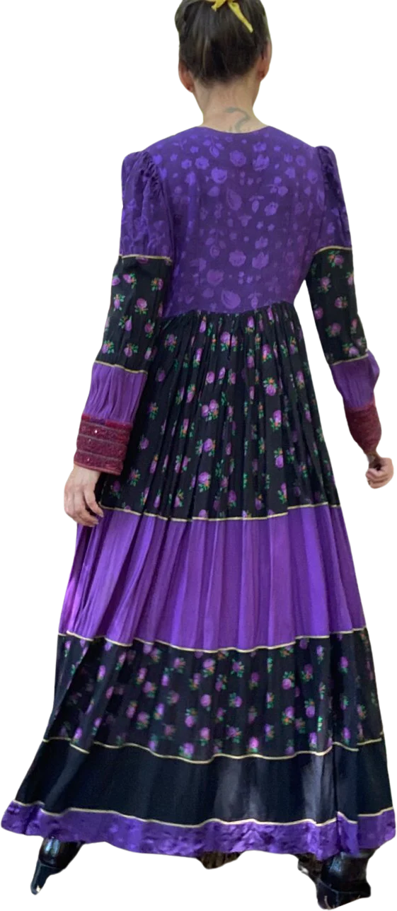 70s Afghan Style Dress By Margaret Kimber - Image 2