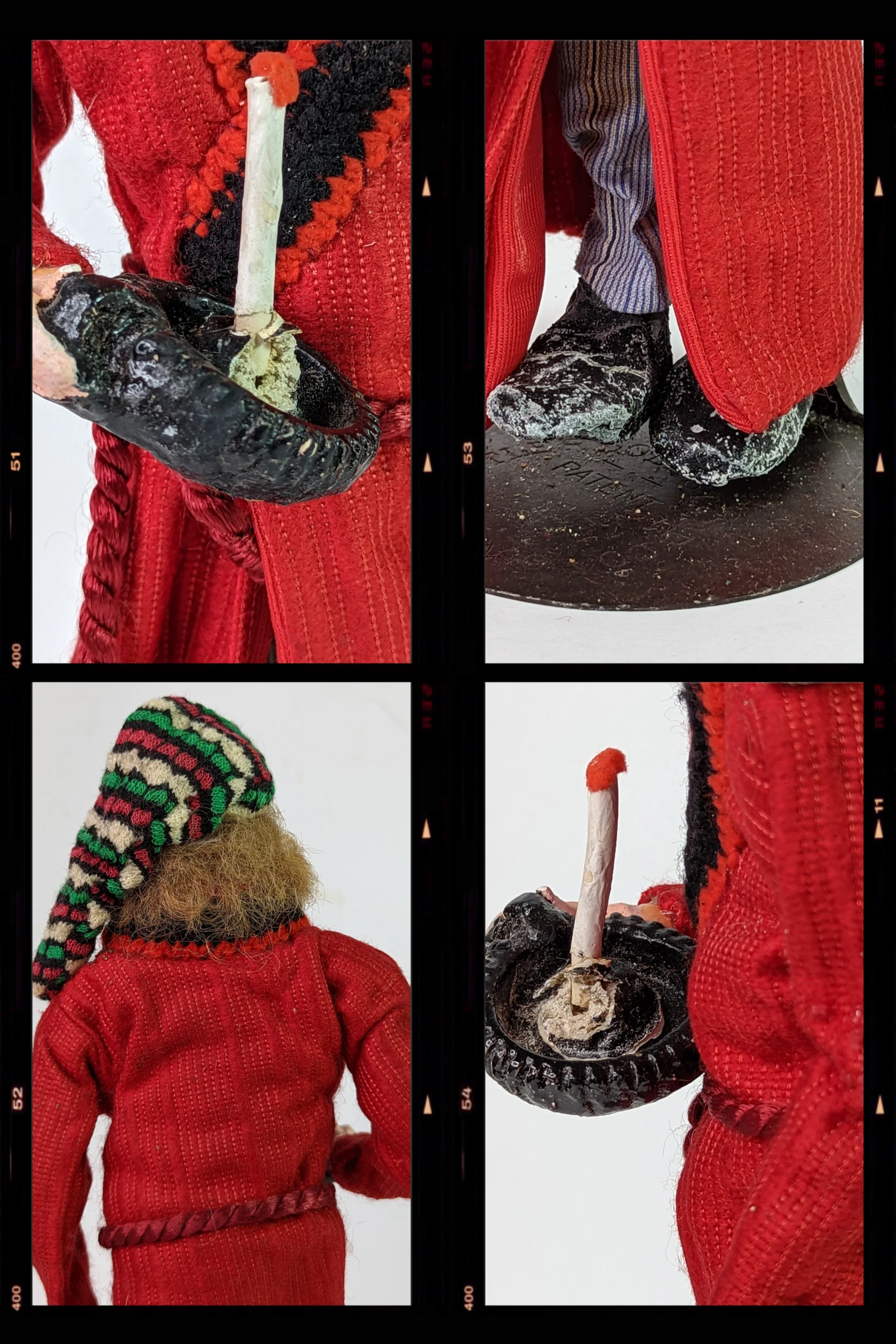 70s Charles Dickens Characters Paper Mache Destressed By Alice Smith - Image 13
