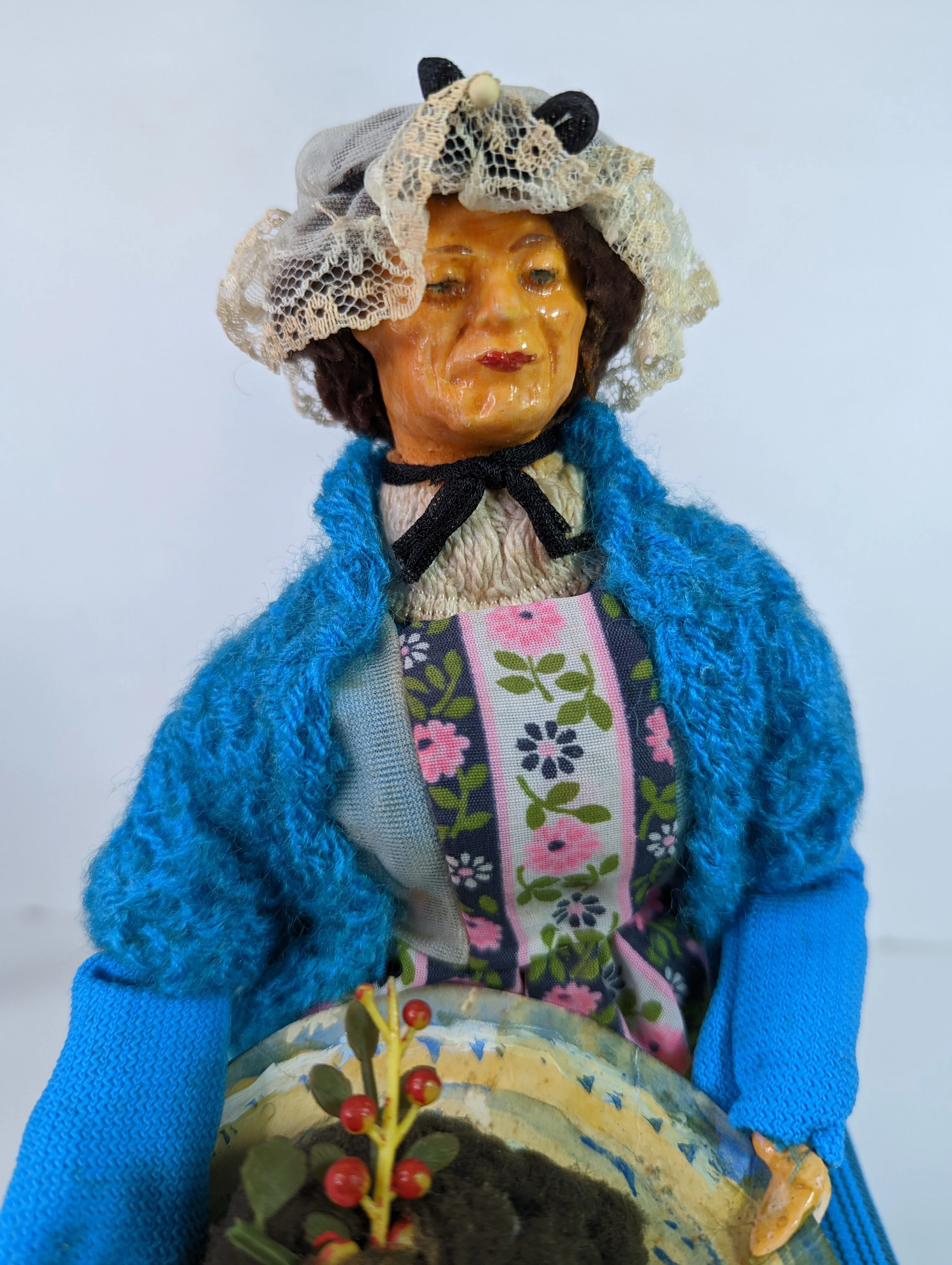 70s Charles Dickens Characters Paper Mache Destressed By Alice Smith - Image 19