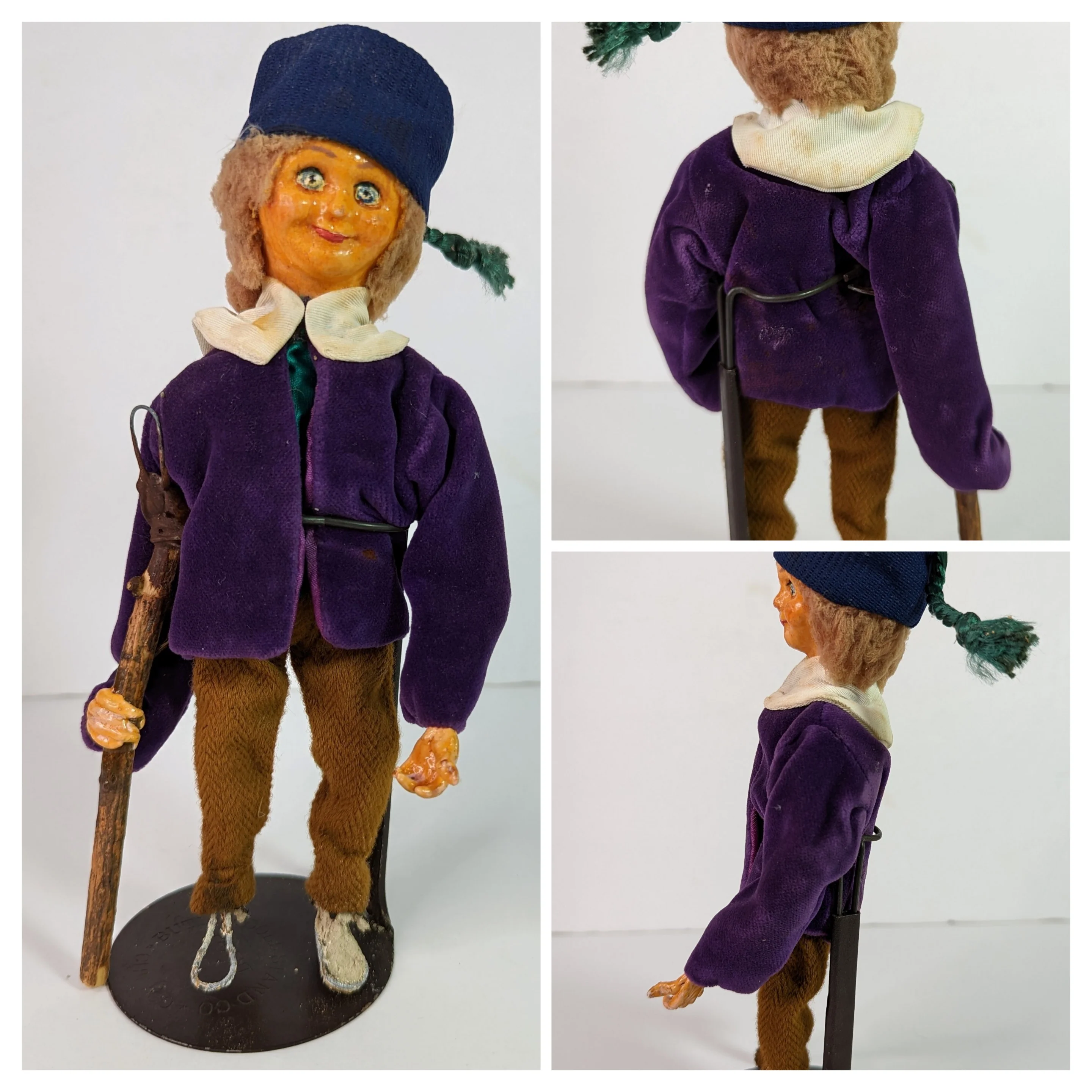 70s Charles Dickens Characters Paper Mache Destressed By Alice Smith - Image 4