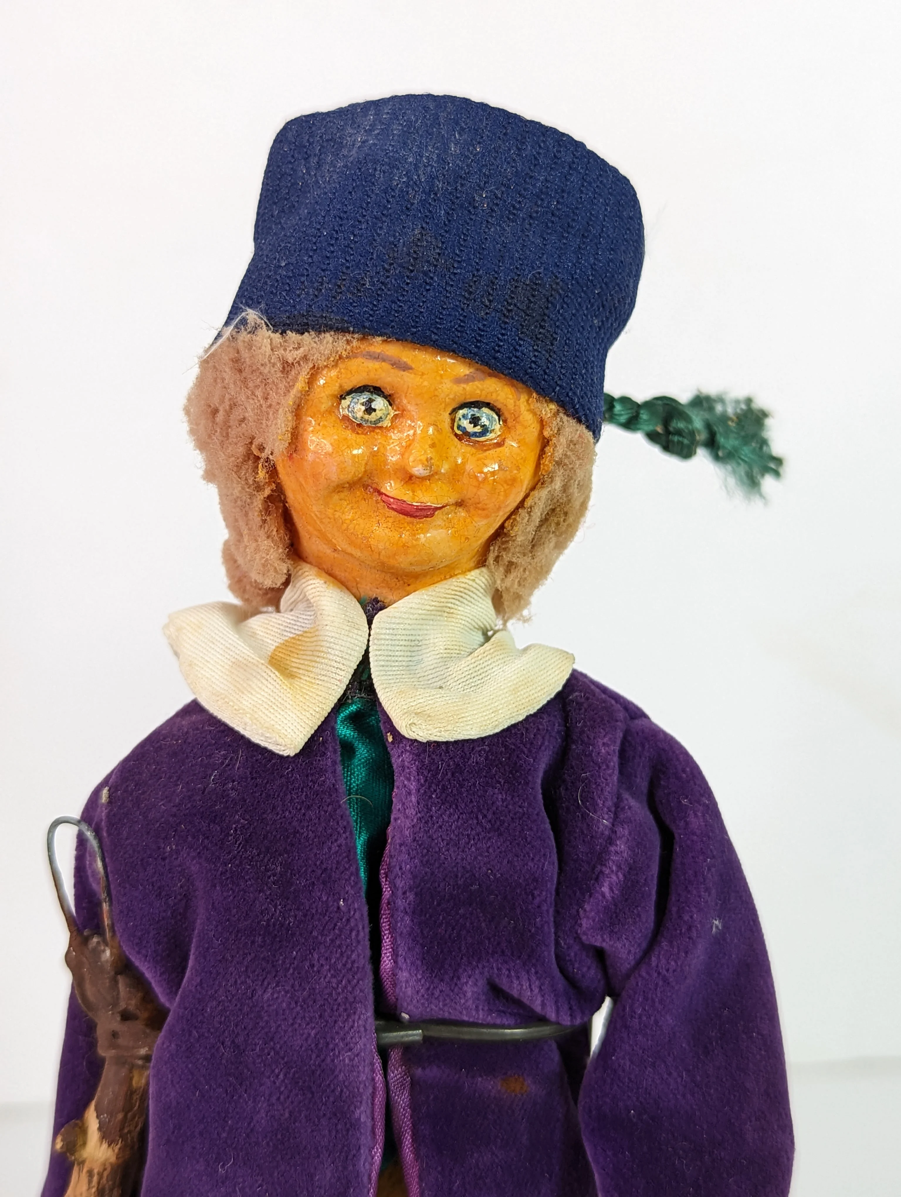 70s Charles Dickens Characters Paper Mache Destressed By Alice Smith - Image 9