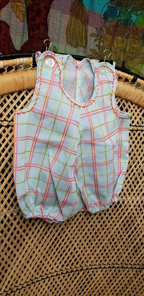 70s Baby Romper 0-3m - Image 5
