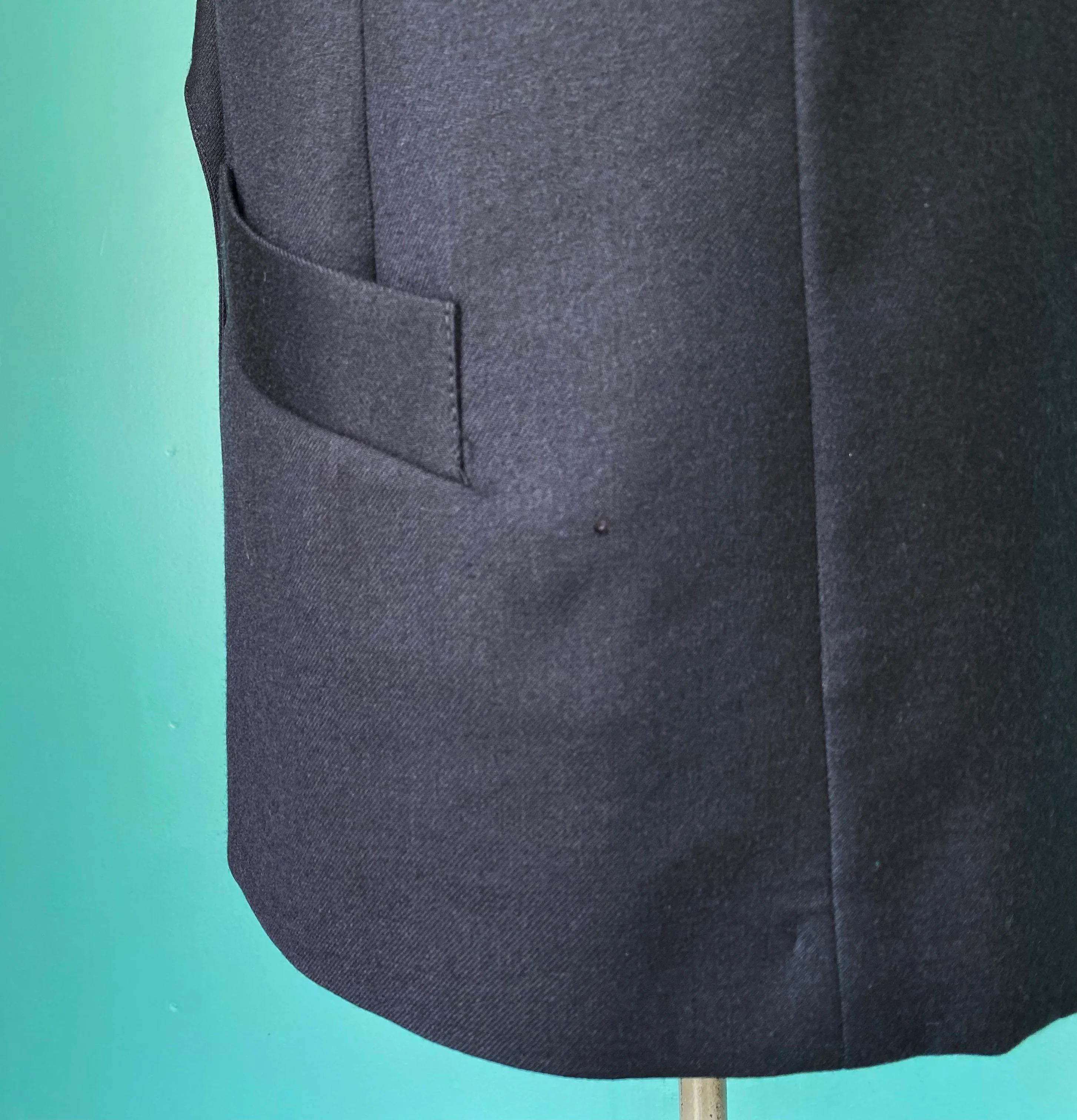 70s Black Wool Blazer 70s Retro Womens Blazer By Mister Leonard - Image 6