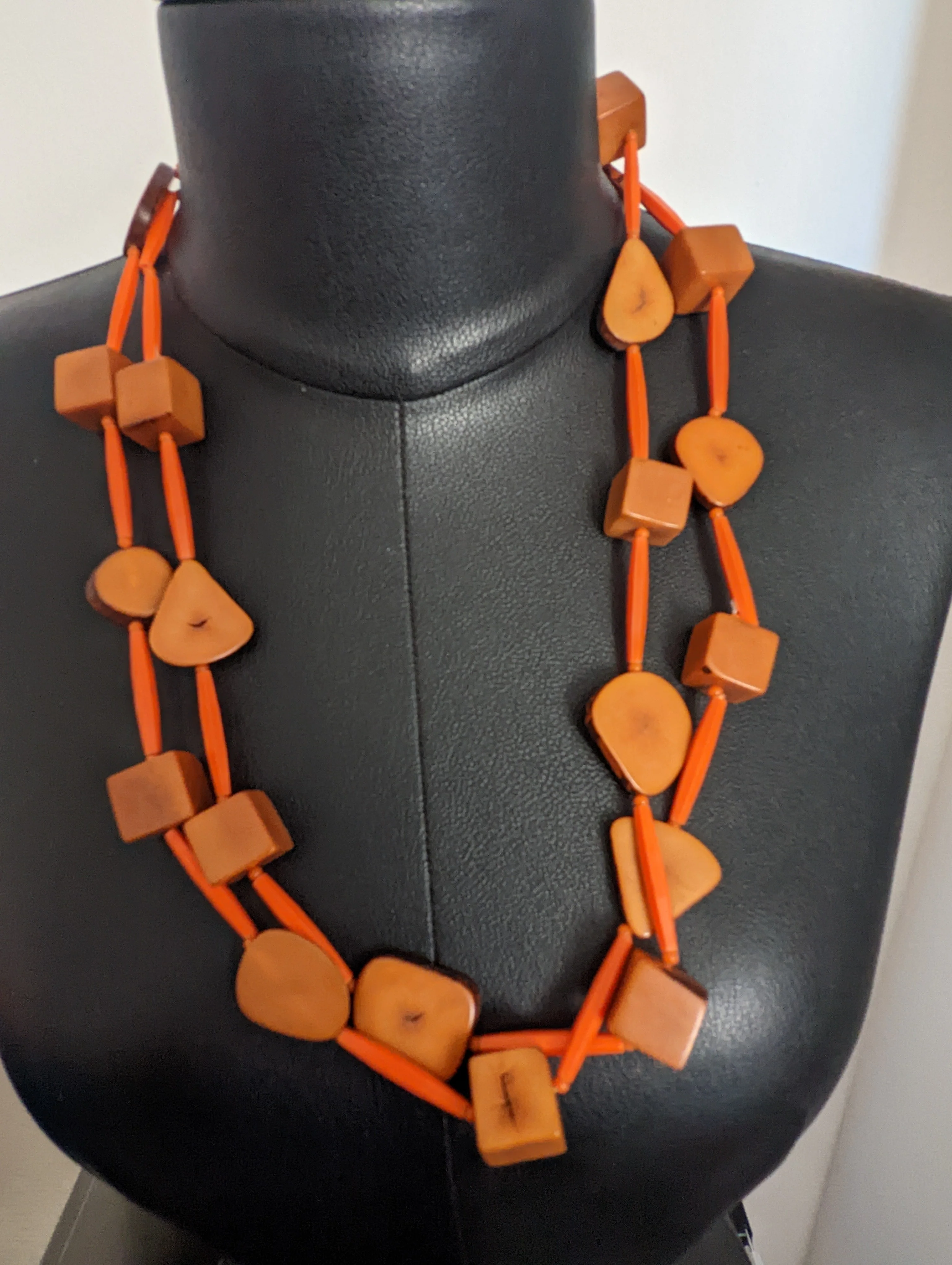 70s Boho Chic Long Necklace - Image 10