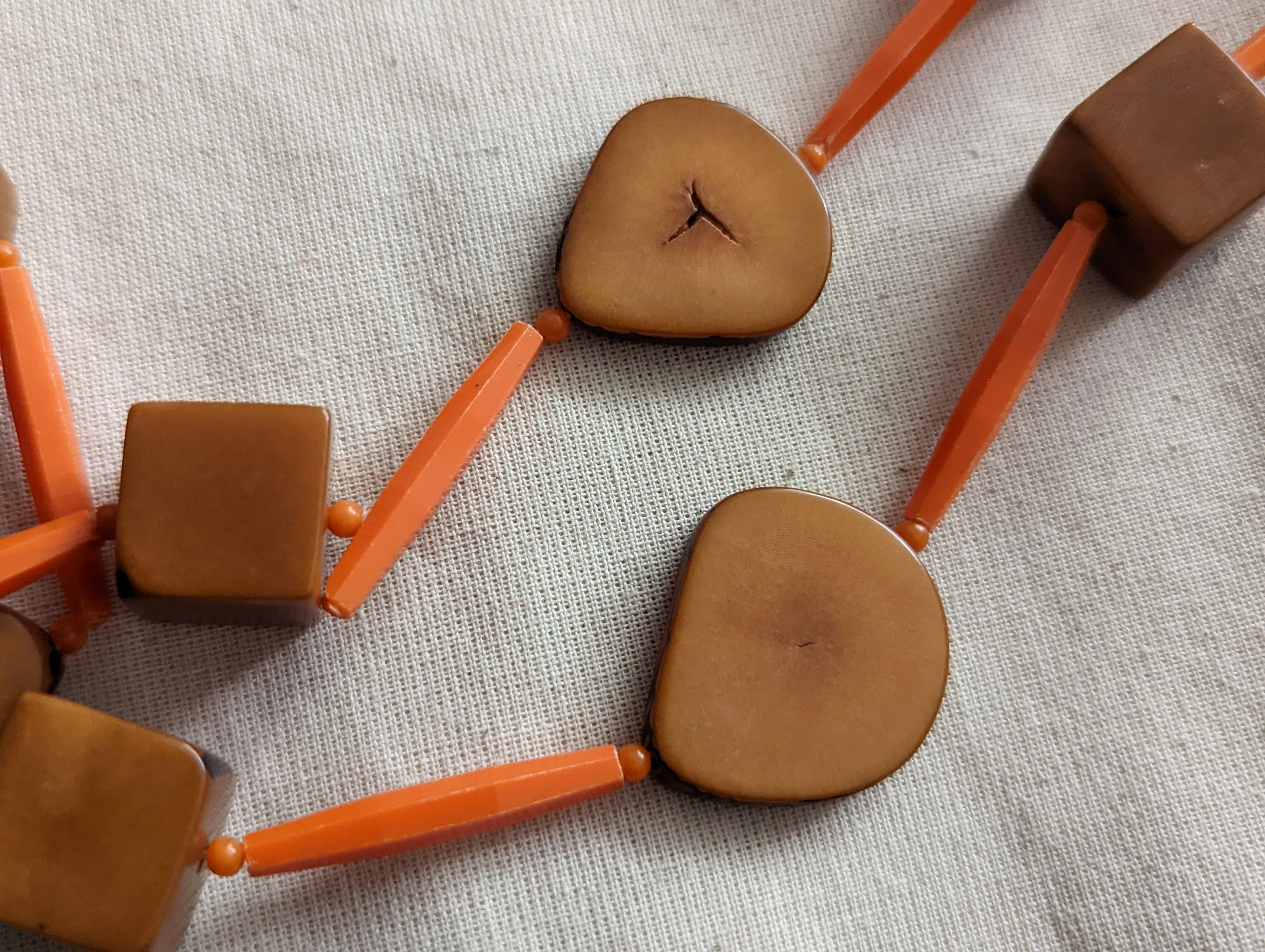 70s Boho Chic Long Necklace - Image 3