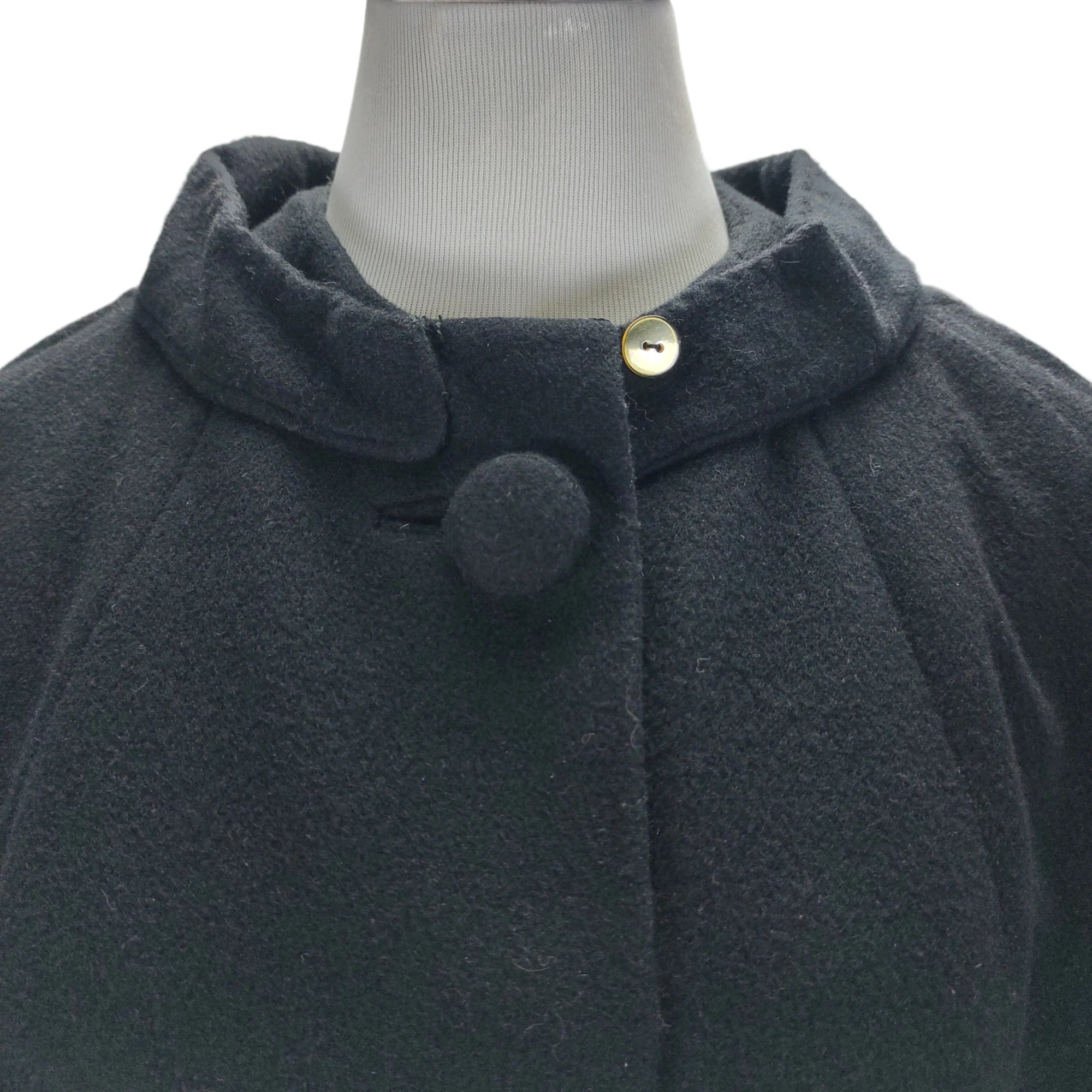 70s Boxy Fit Quarter Length Sleeve Midi Dress Coat - Image 3