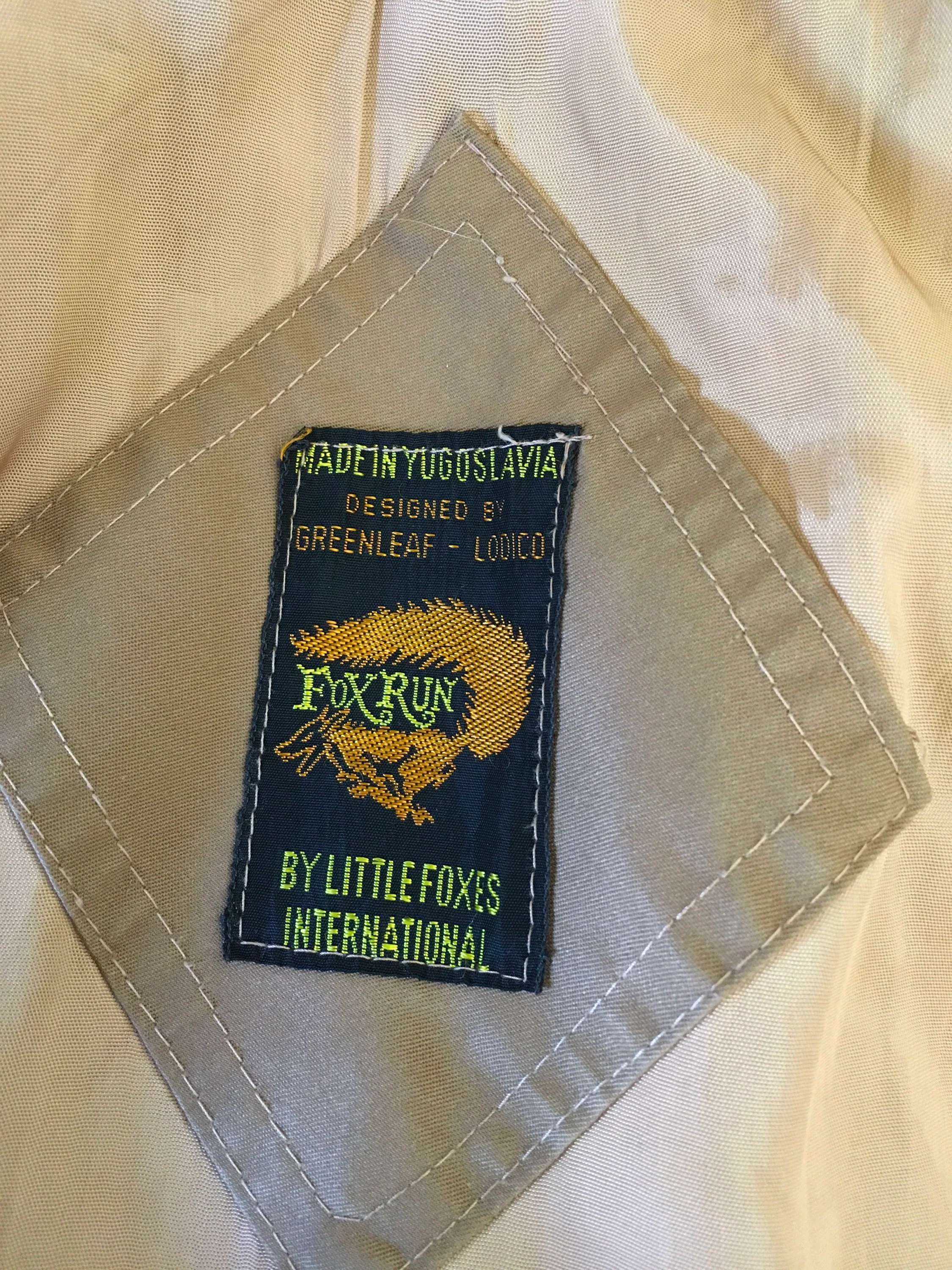 70's Brown Double Breasted Eye Spy Mod Trench Coat by A Greenleaf-Lodico Fox Run by Little Foxes Int'l - Image 7