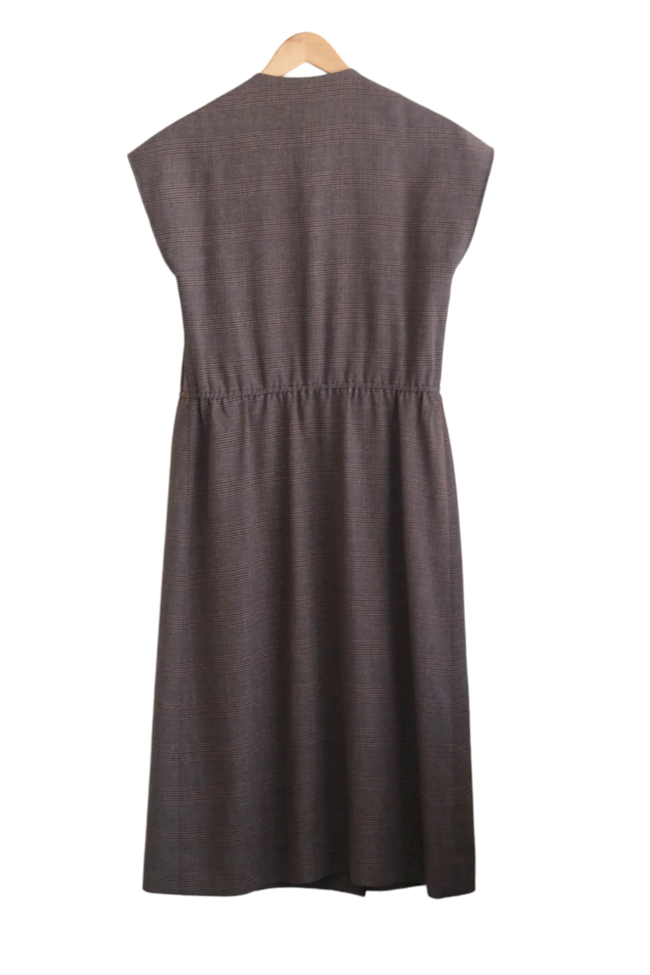 70s Brown Vintage Dress - Image 2