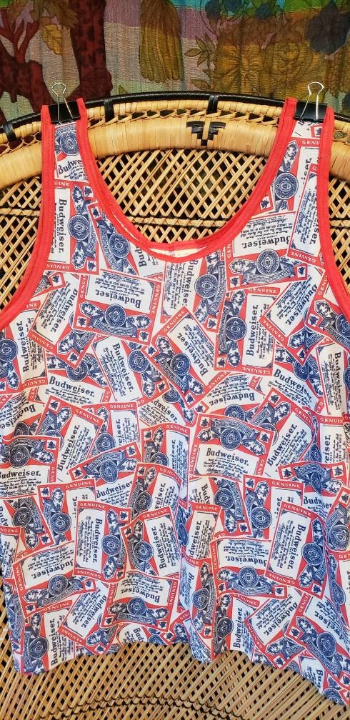 70s Budweiser Tank Top Like New! - Image 4