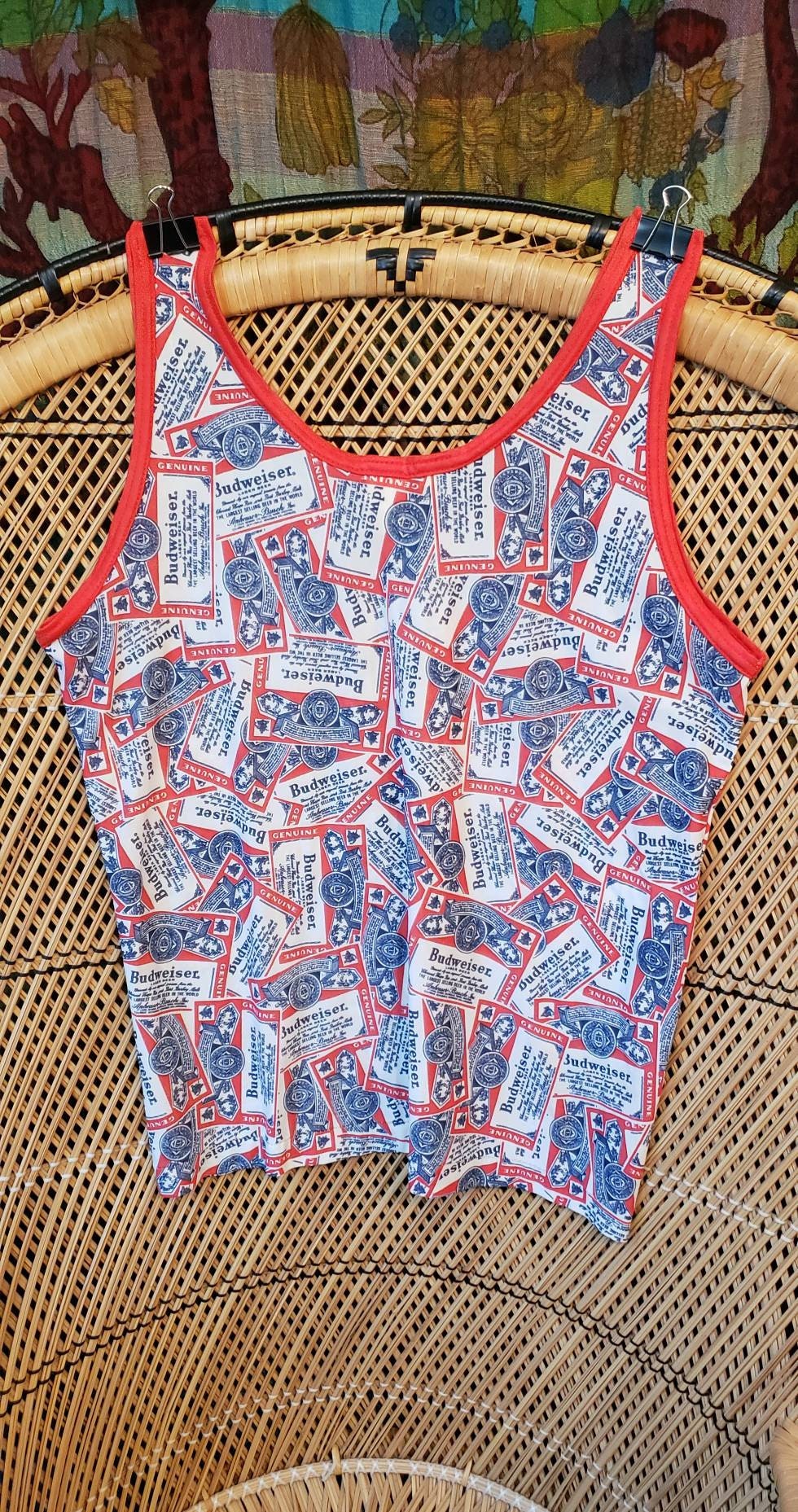 70s Budweiser Tank Top Like New! - Image 8