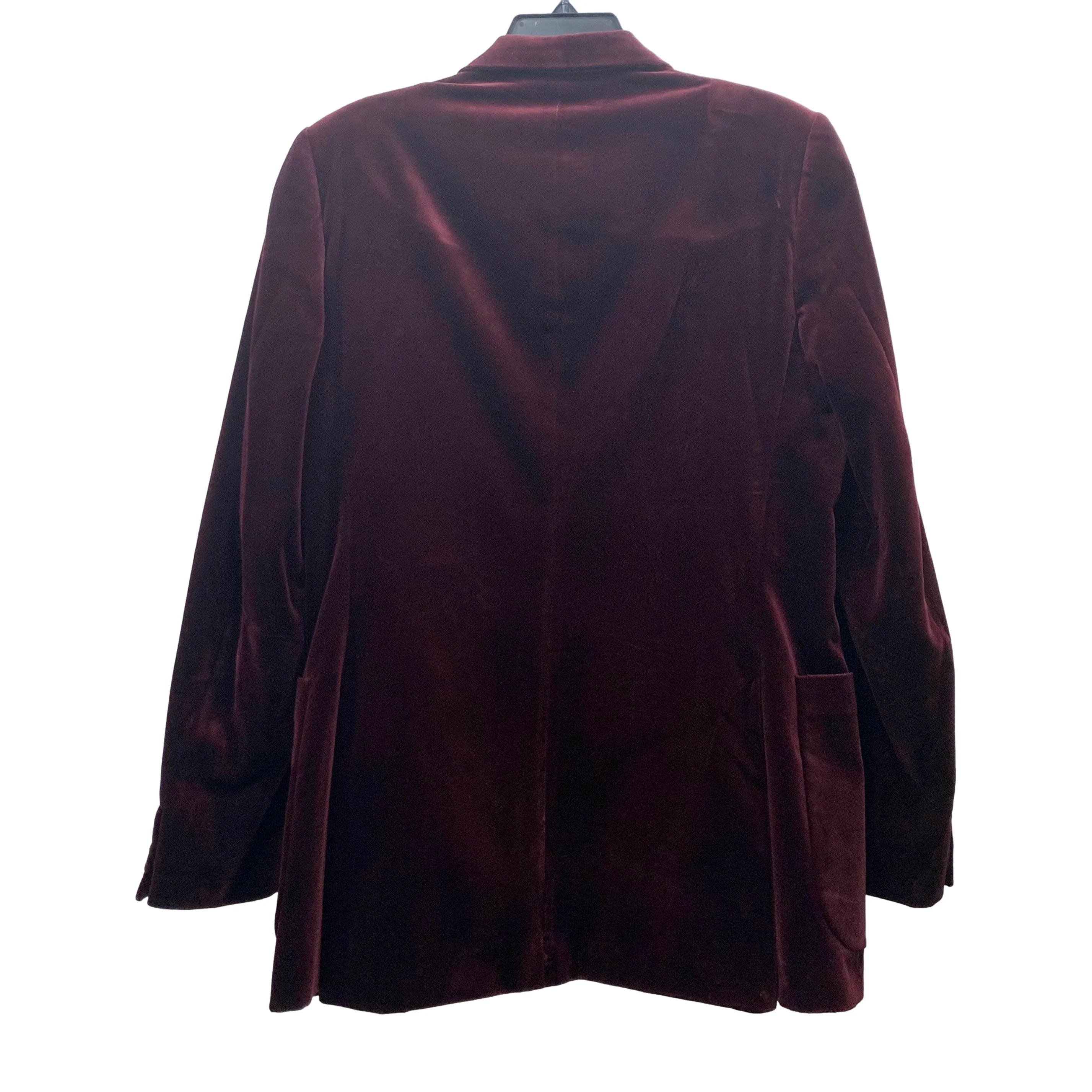 70s Burgundy Velvet Smoking Jacket Menswear Mod Blazer By Yves Saint Laurent - Image 9