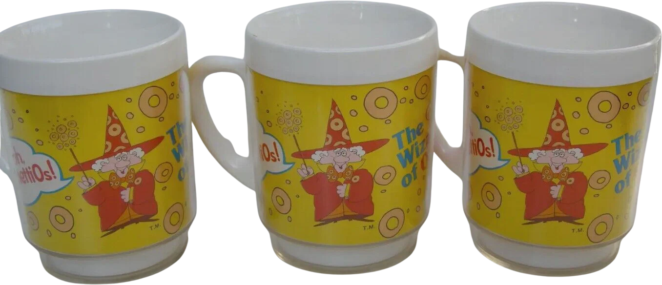 70s Campbells Advert Spaghetti Os Wizard Of Os Mugs By Dawn - Image 3
