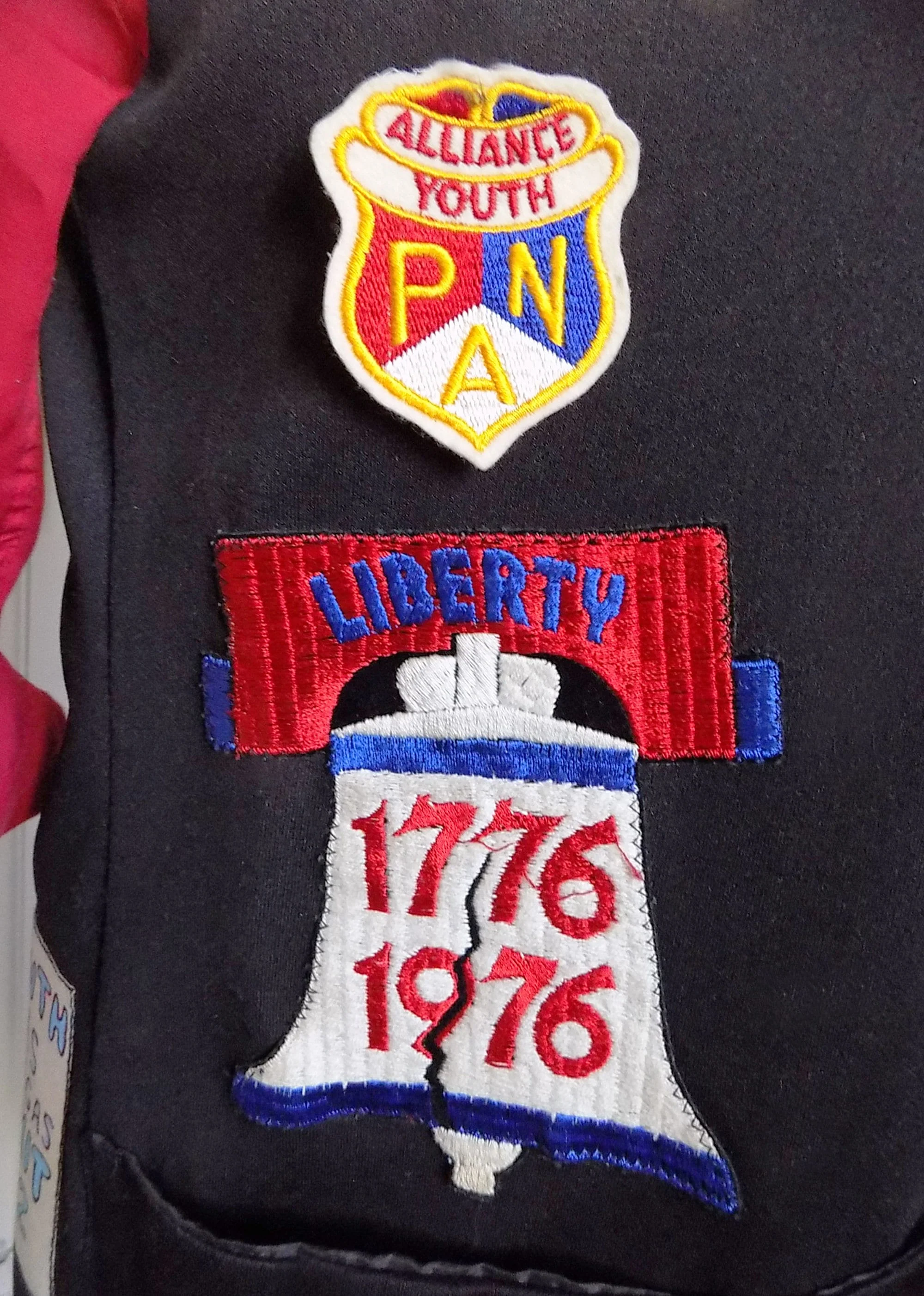 70s Cb Radio Operator Vest Jamboree Webelos 1776 Las Vegas Yuma Bsa Pins Arizona Nevada Black Fringe - Image 9