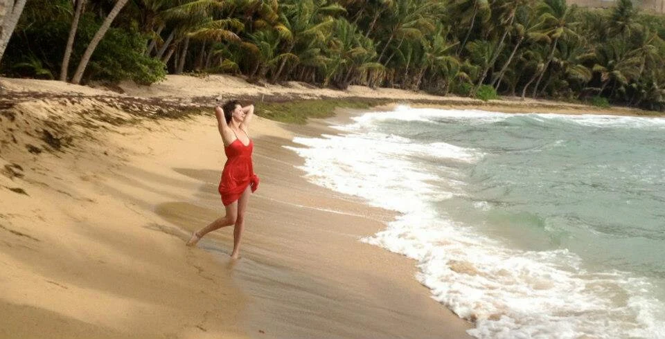 70s Cherry Red Long Halter Grecian Dress Empire Goddess Ethereal Maxi Dress Draped Party Vintage Slip Dress by Kayser - Image 8