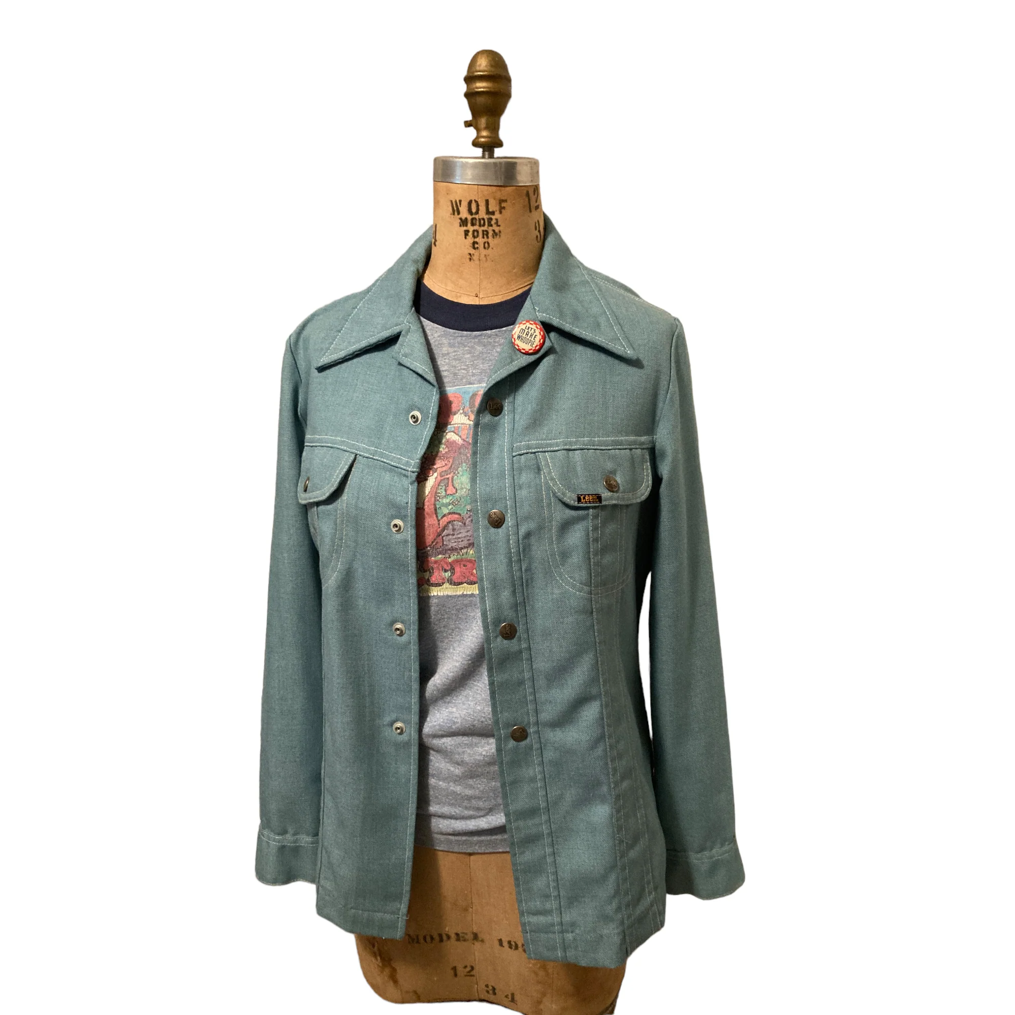 70s Classic Leisure Suit By Lee - Image 6