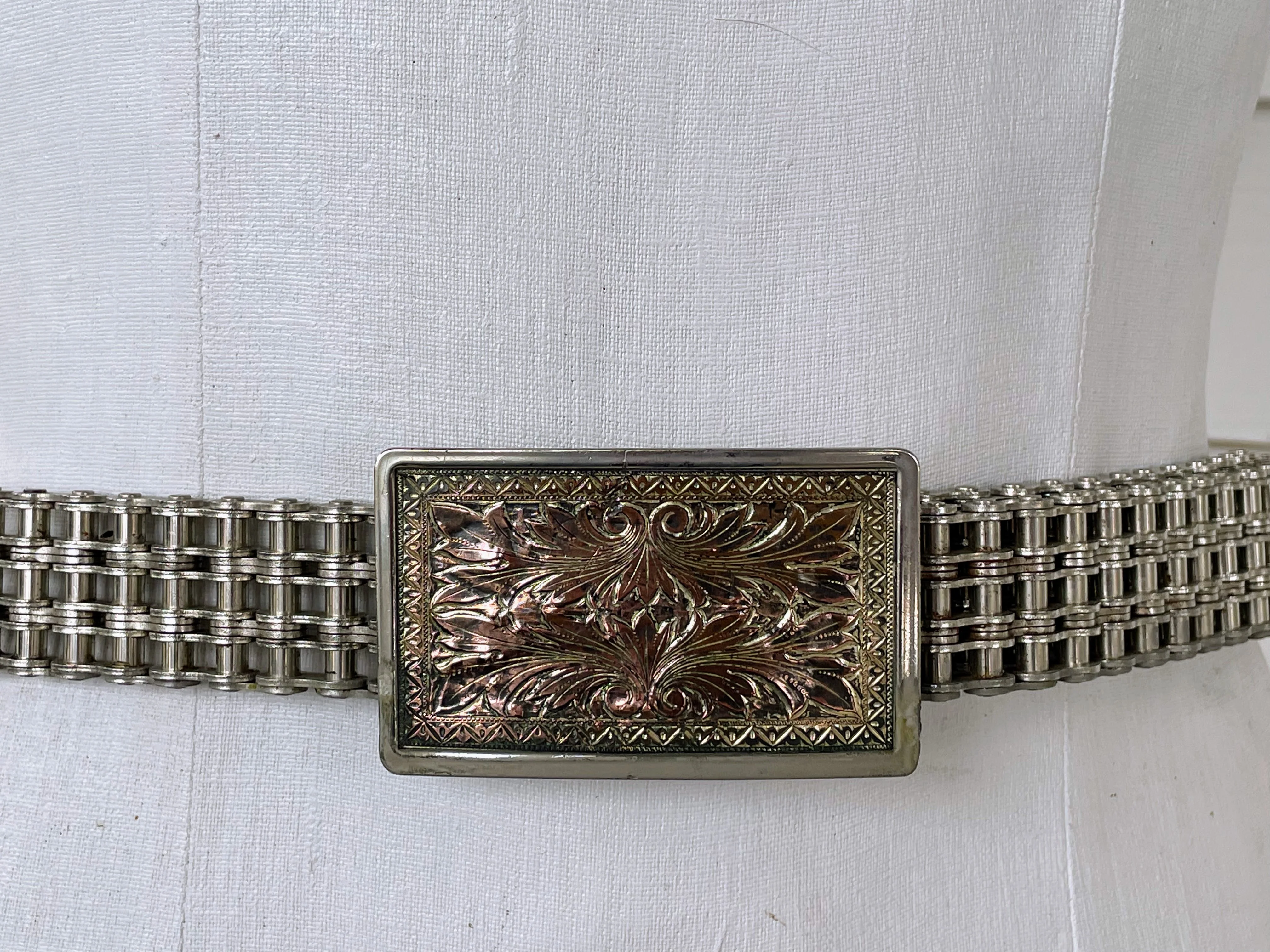 70s  Sportster Motorcycle Chain Biker Belt by Easy Rider - Image 14