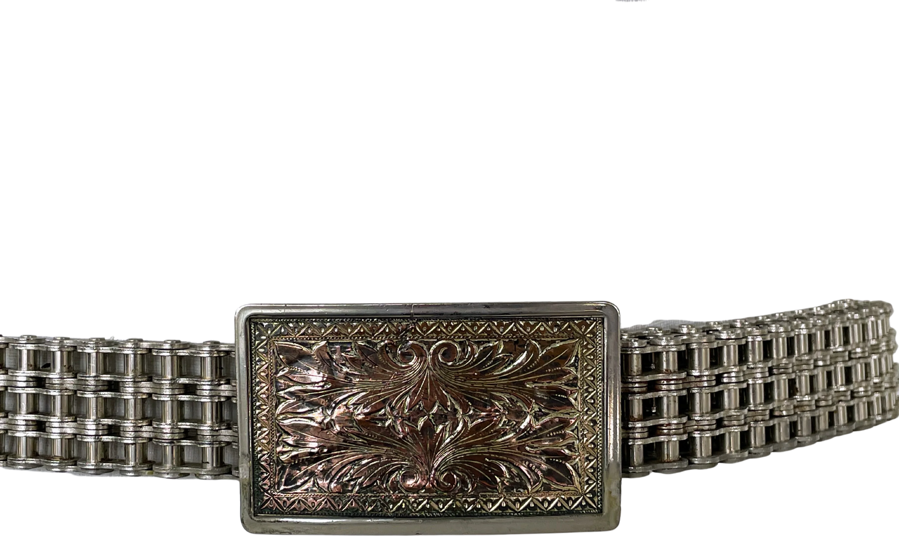 70s  Sportster Motorcycle Chain Biker Belt by Easy Rider - Image 2