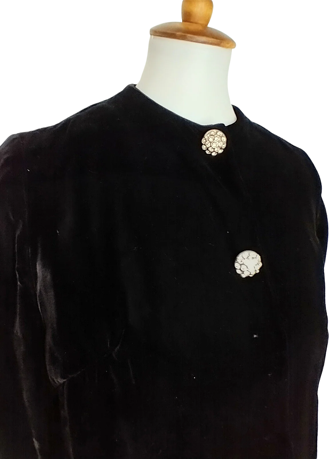 70s For The Girl Who Cares Velvet Evening Coat By Pat Richards