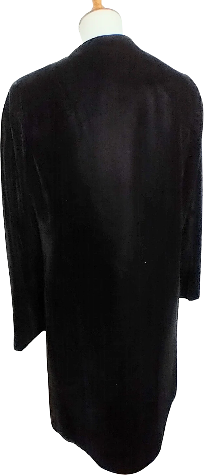 70s For The Girl Who Cares Velvet Evening Coat By Pat Richards - Image 2