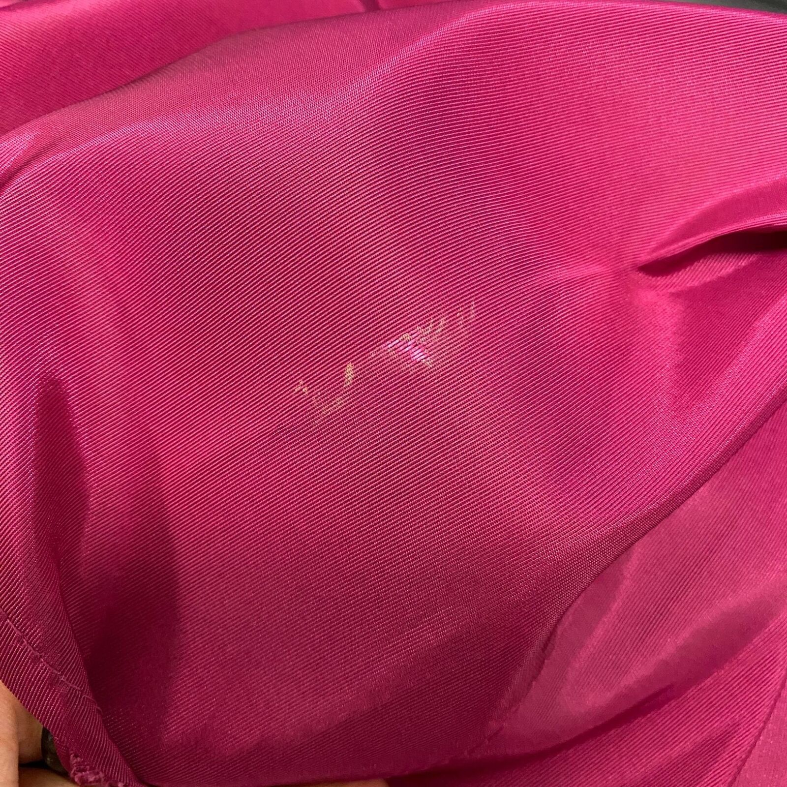70s Fuchsia Pink A-line Taffeta Midi Skirt By Gunne Sax - Image 12