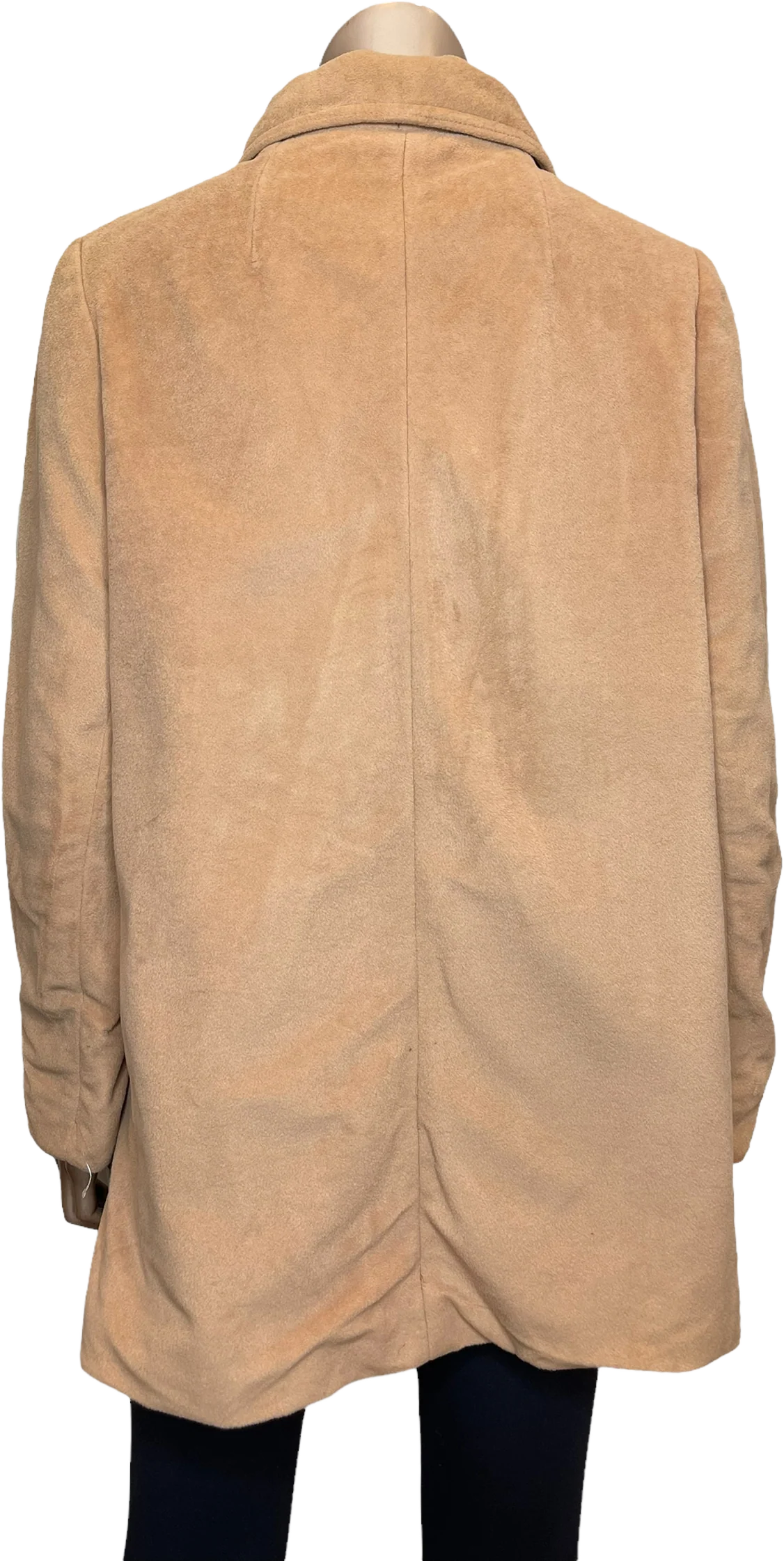 70s Fuzzy And Soft Camel Coat - Image 2