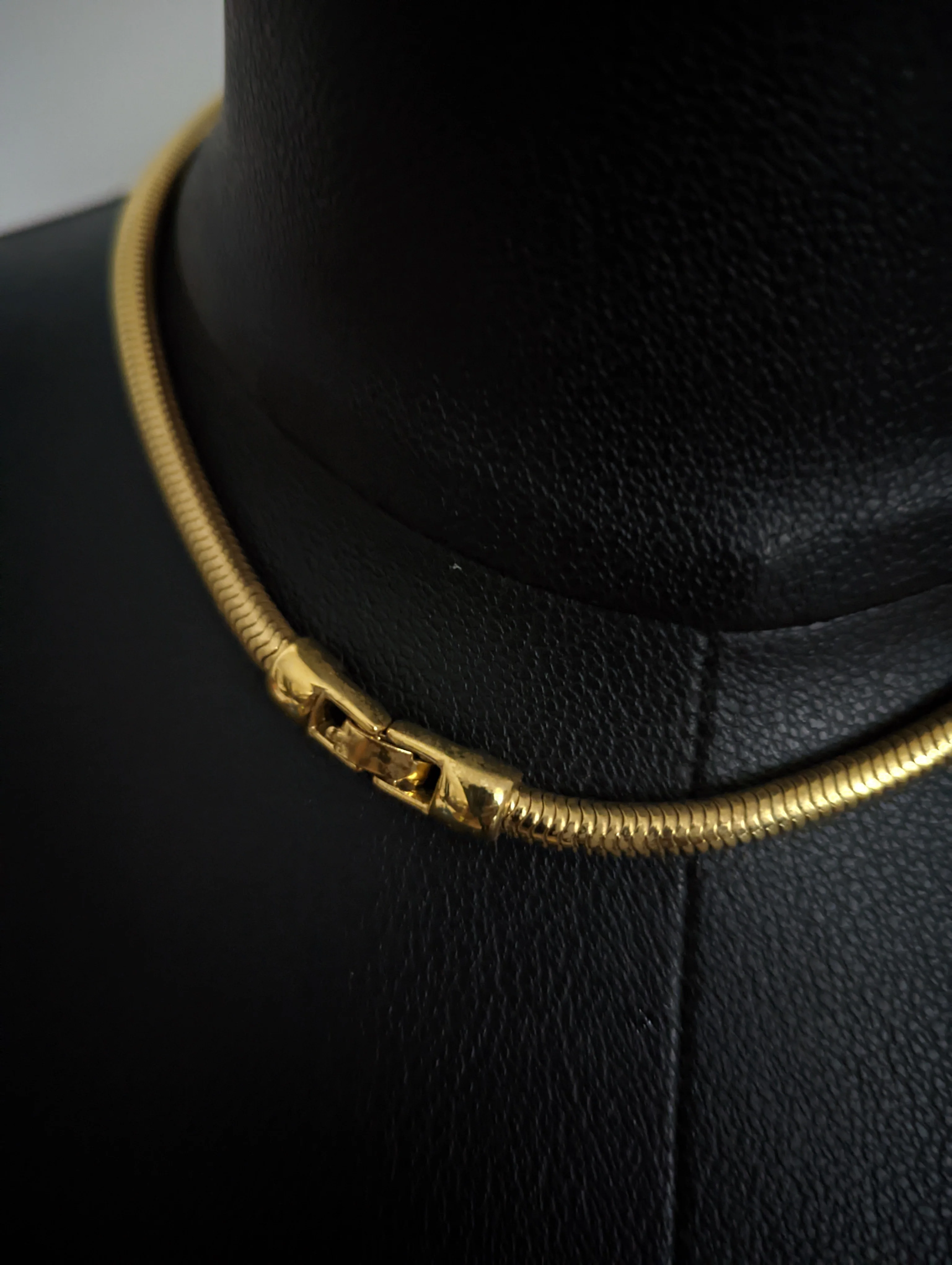 70s Gold Multiple Layer Chain Necklace By Monet - Image 16