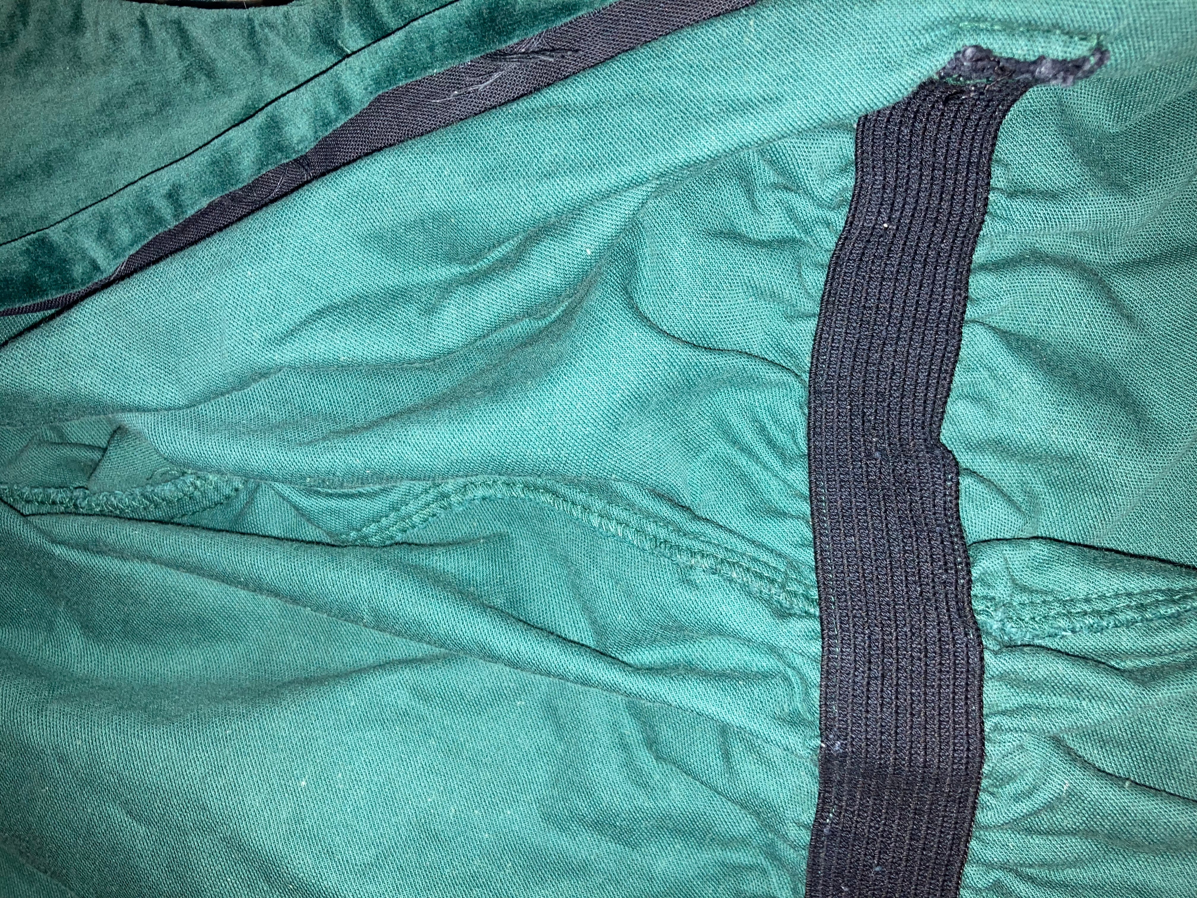 70s Green Velvet Classy Blazer By College Town - Image 6