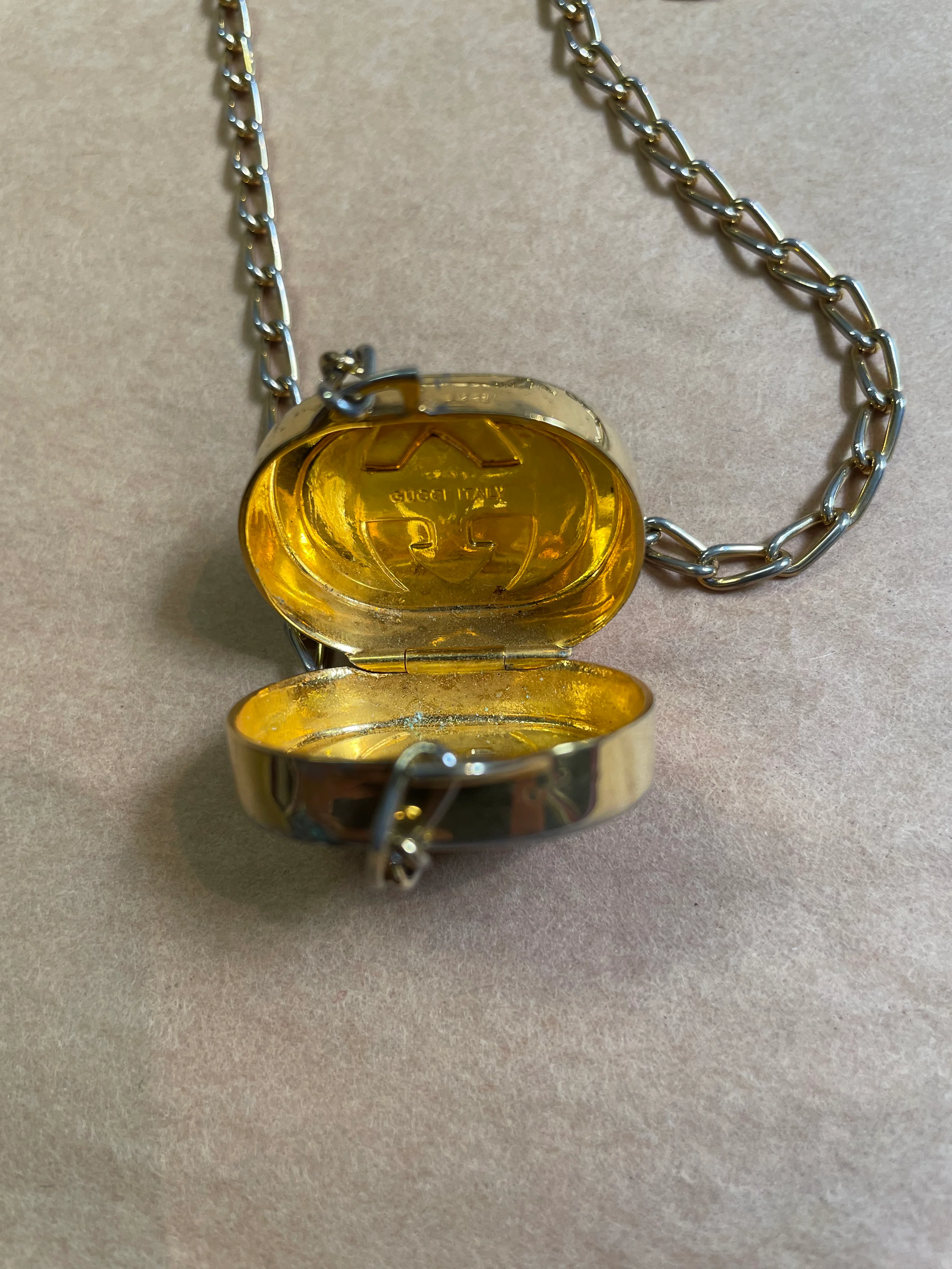 70s Gucci Necklace Pill Case By Gucci - Image 5