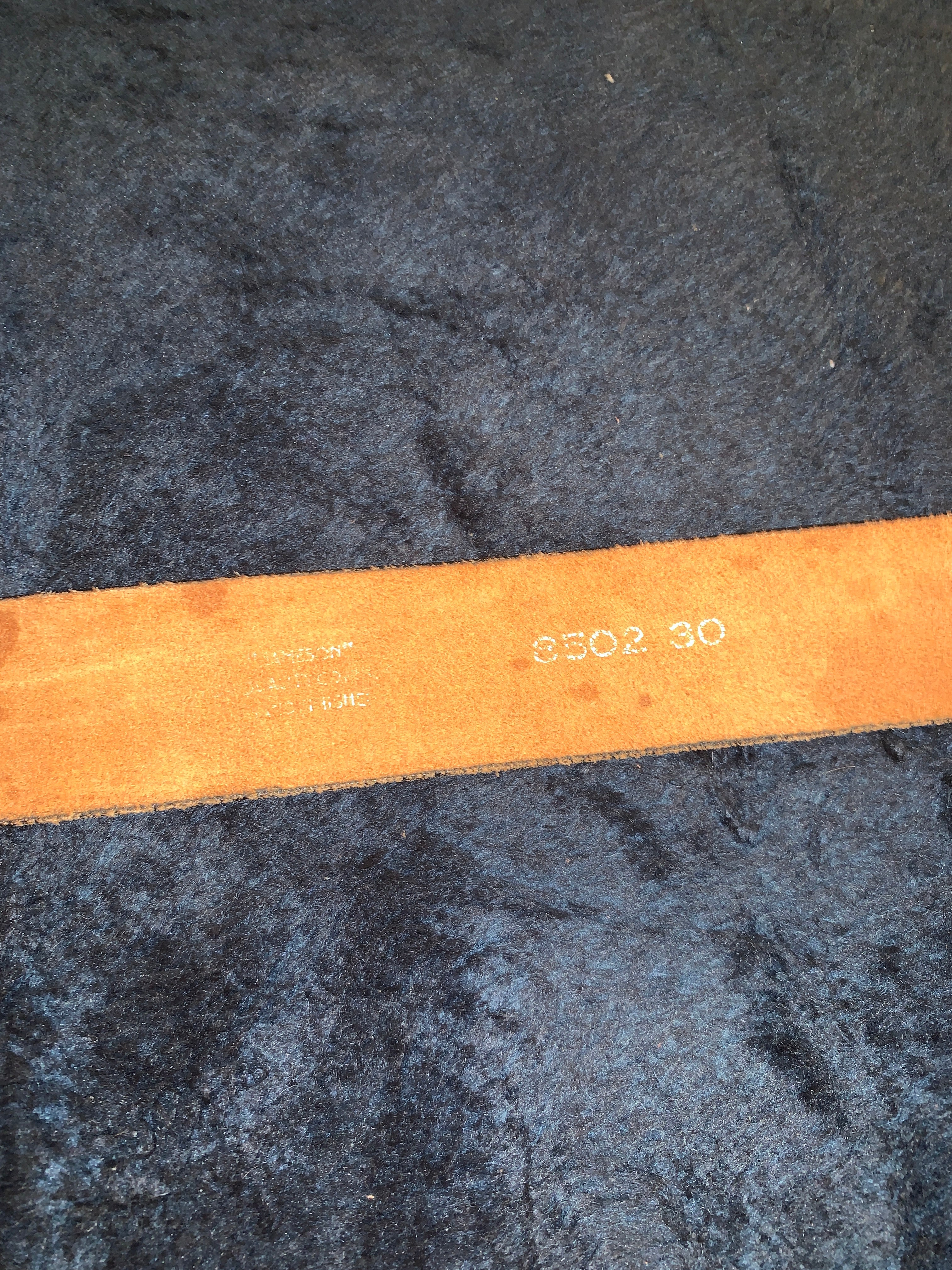 70s Handmade Tooled Leather Belt - Image 4