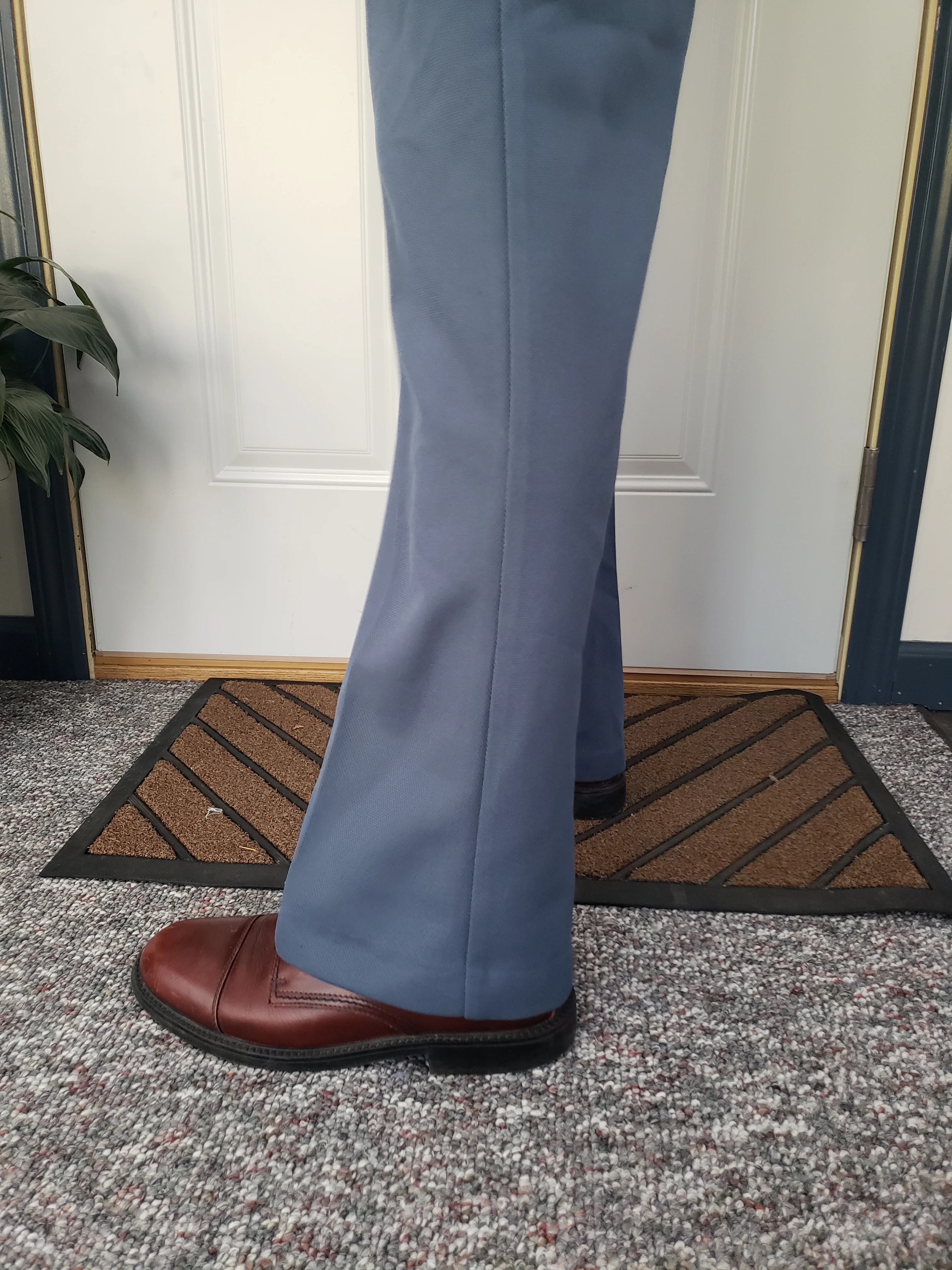 70s Kick Flare Pleated Pants By Farah - Image 5