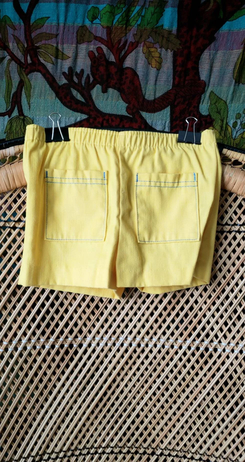 70s Kids Yellow Vintage Toddler Shorts 2t by Buster Brown - Image 2