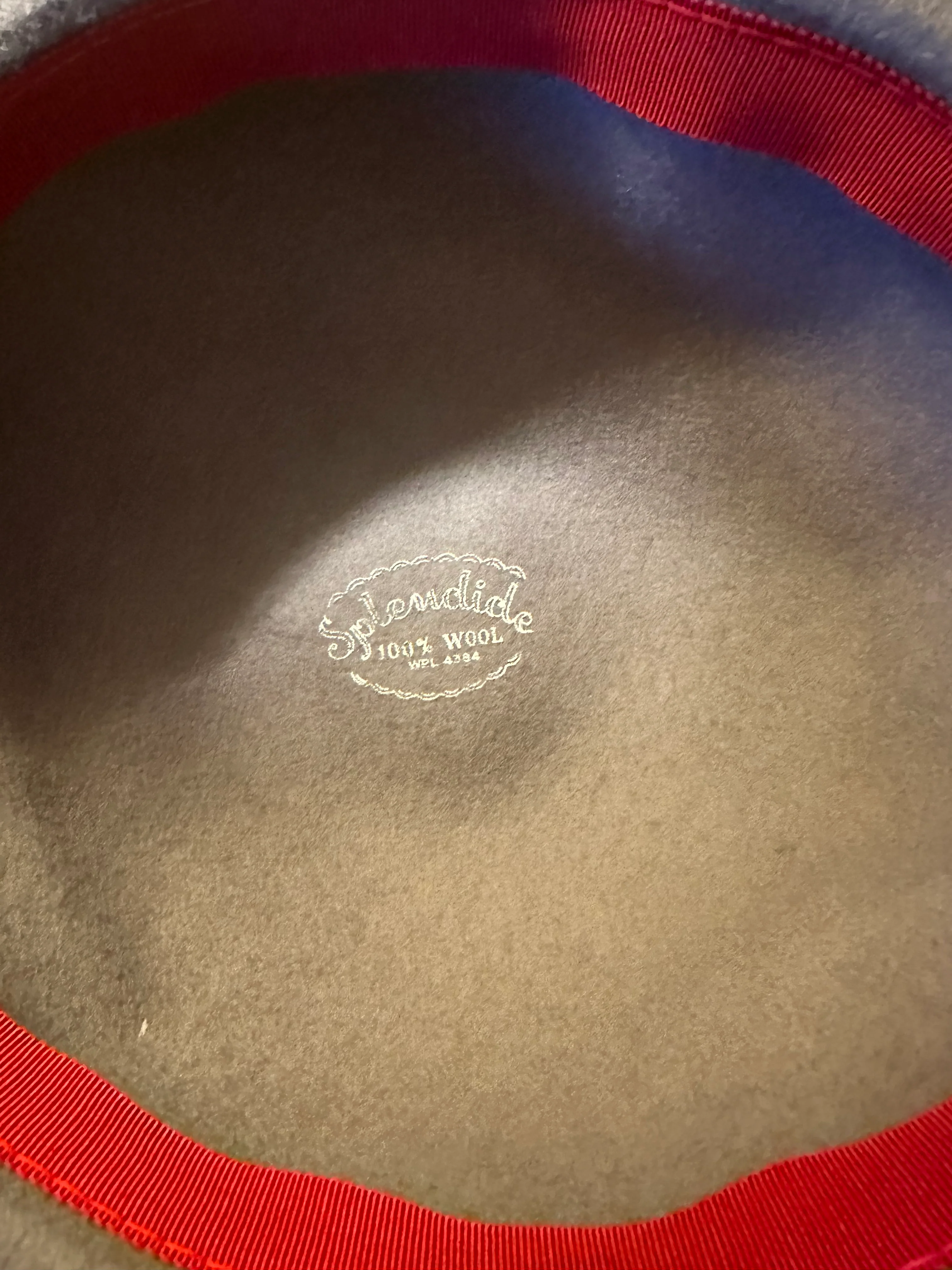 70s Lady's Wool Gray Fedora - Image 6