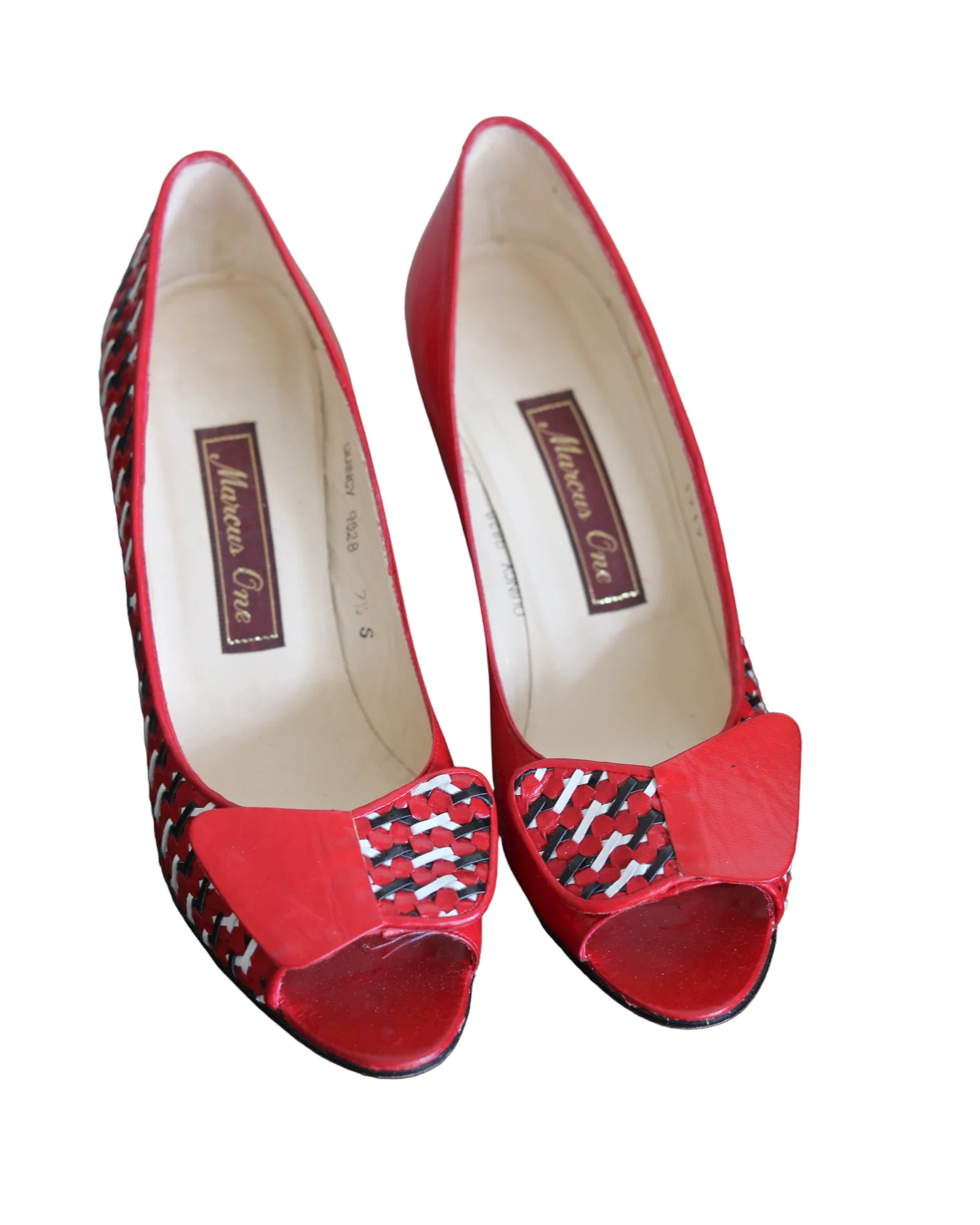 70s Leather Heels - Image 5