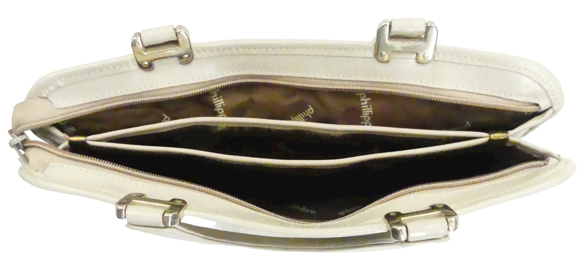 70s Leather Satchel By Phillipe - Image 4